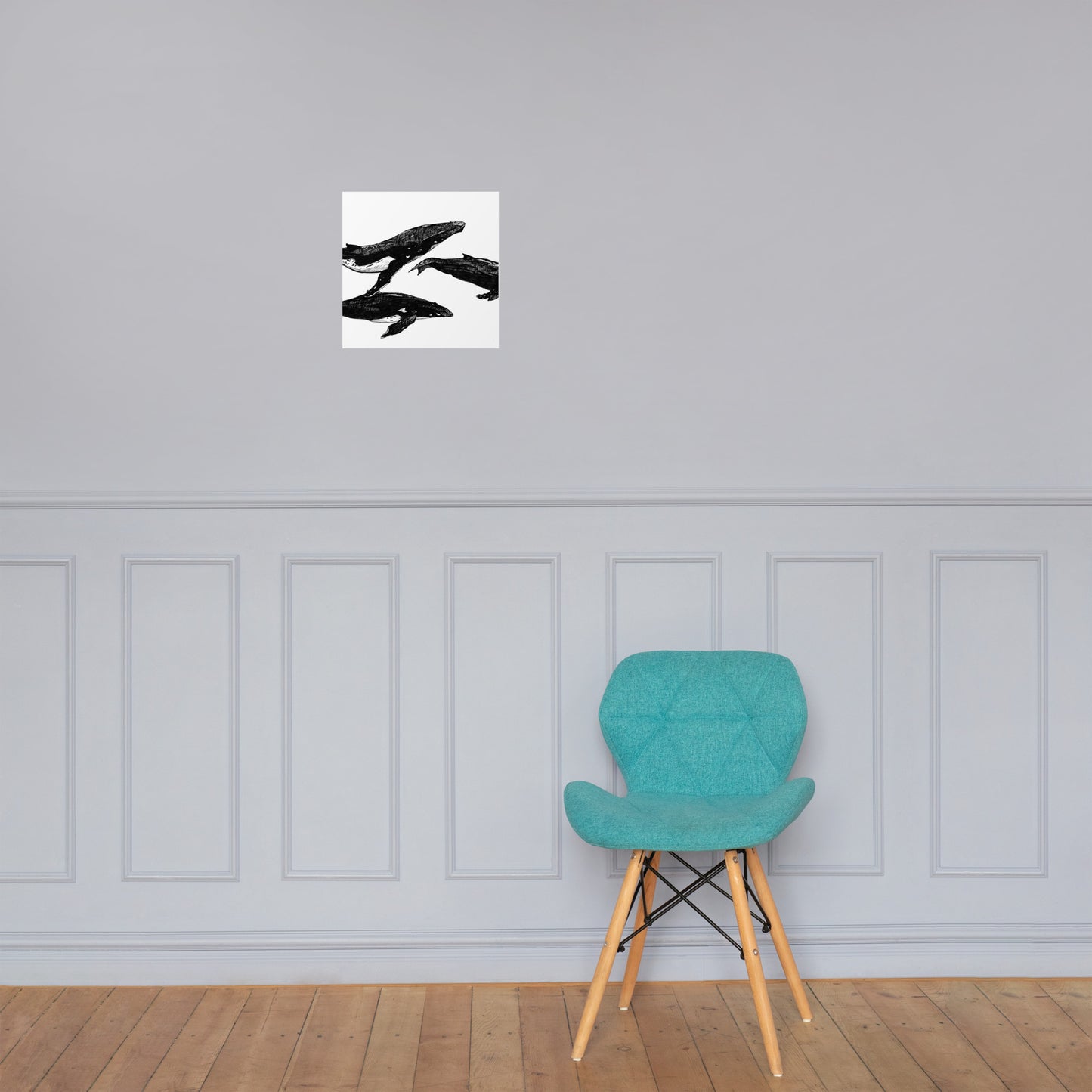 Humpback Migration Photo paper poster