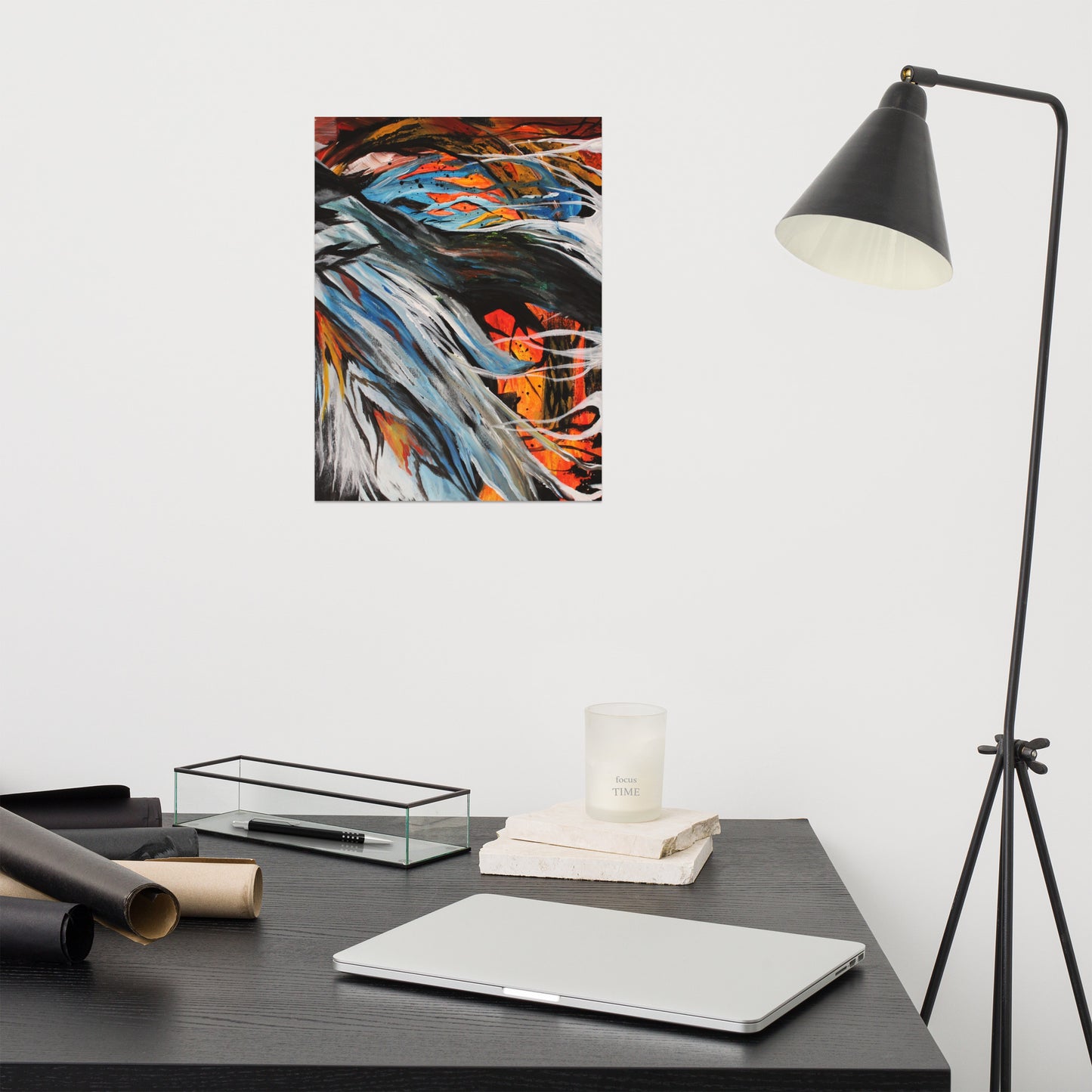 Hidden Heart Photo paper poster