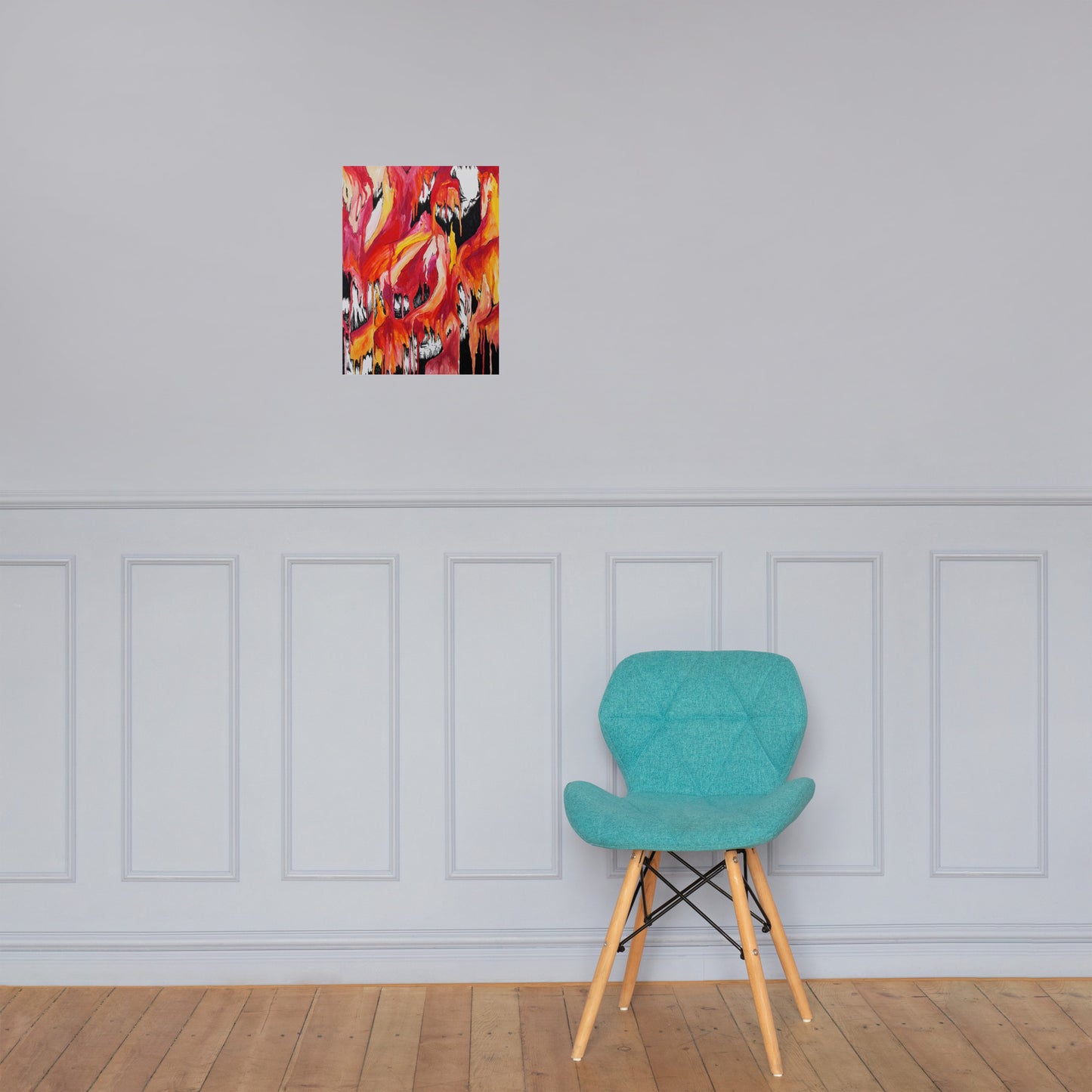 Caverns Photo paper poster