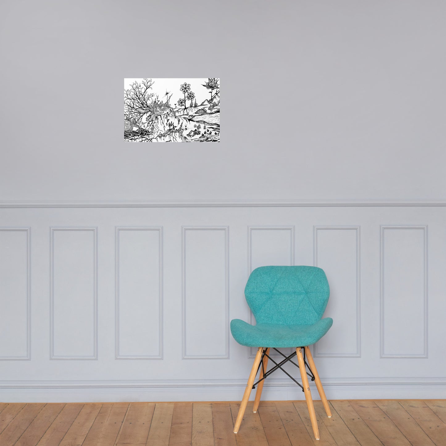 Penscape Photo paper poster