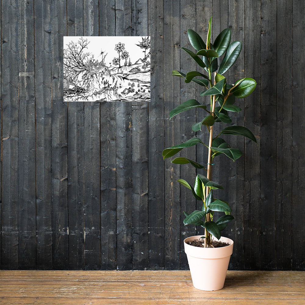 Penscape Photo paper poster