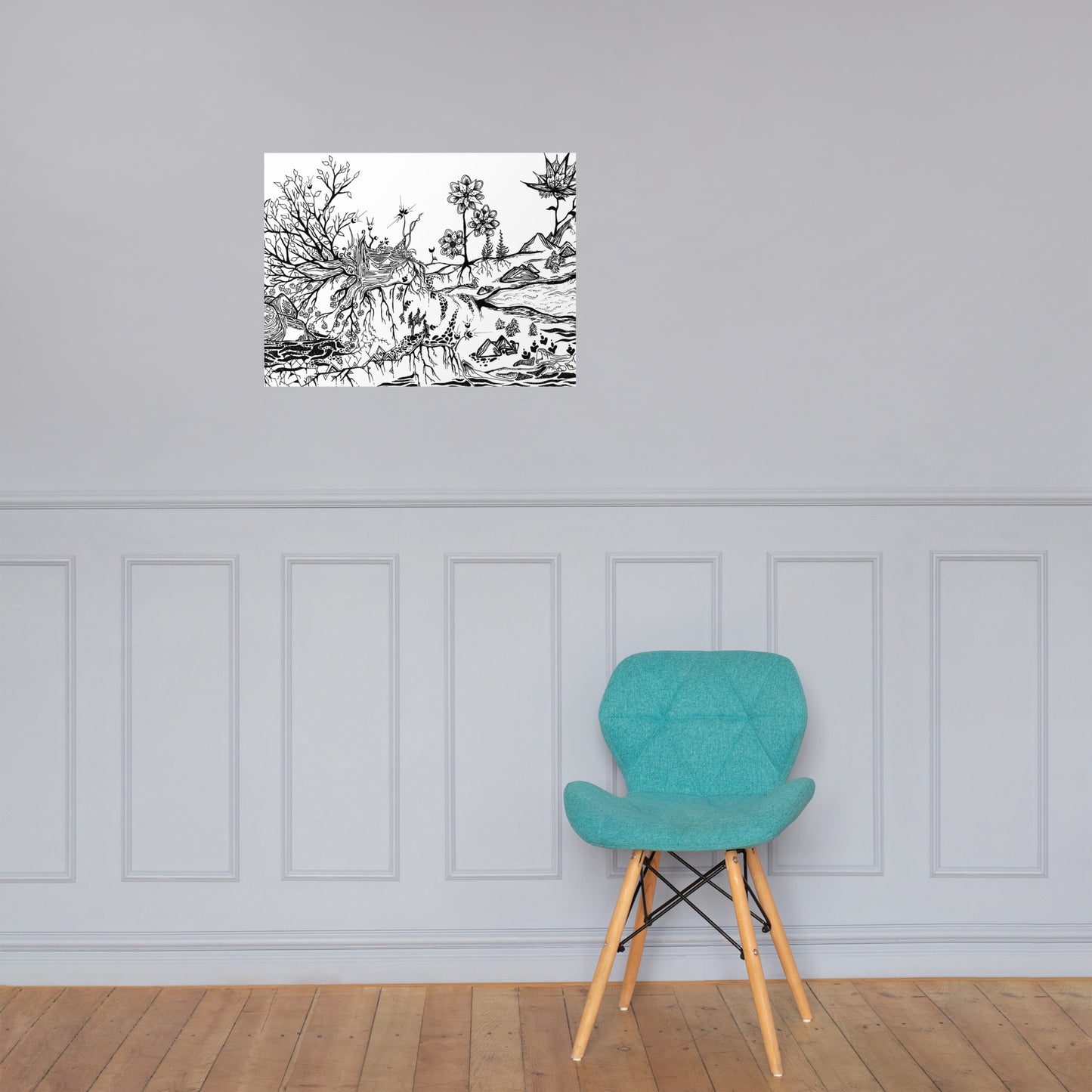 Penscape Photo paper poster