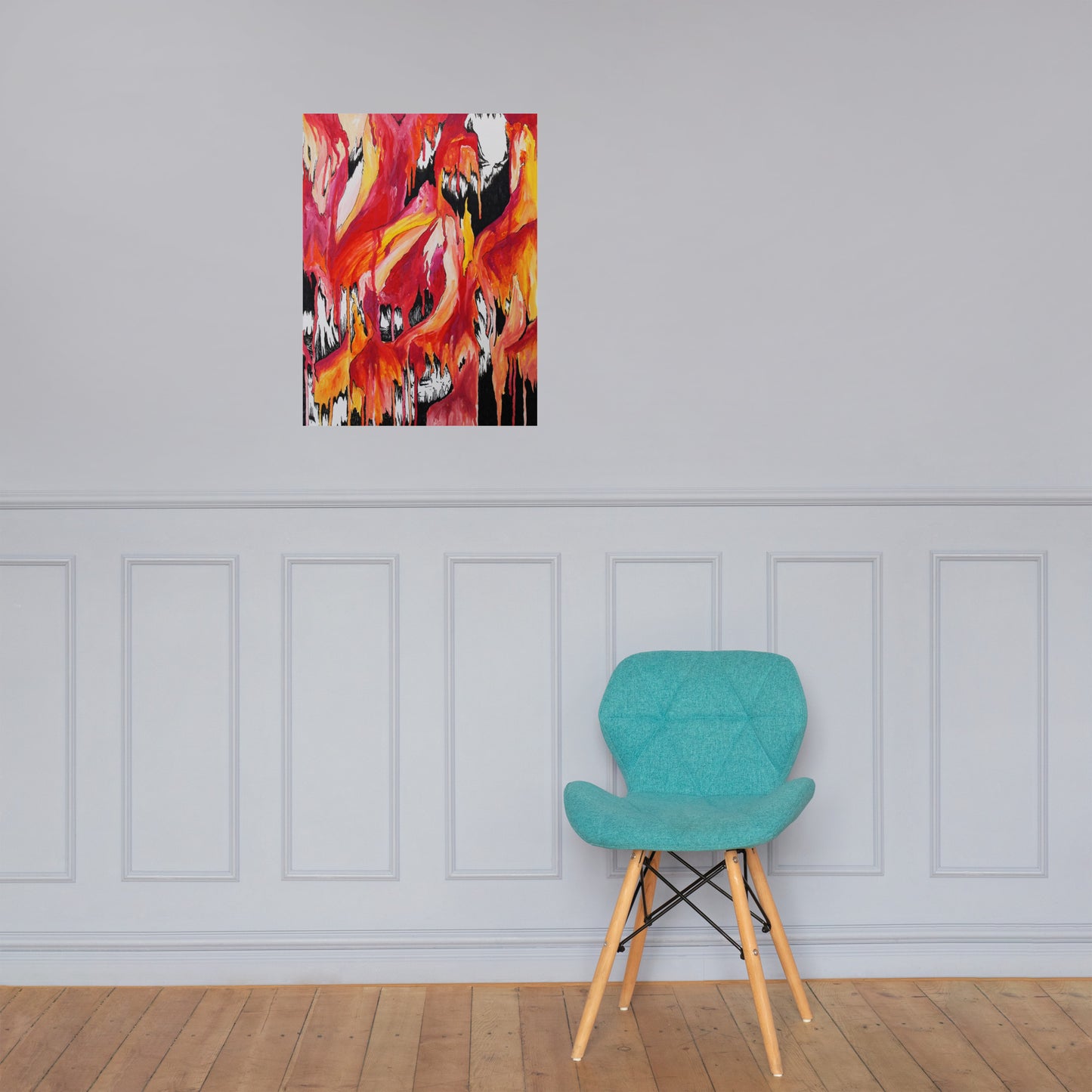 Caverns Photo paper poster