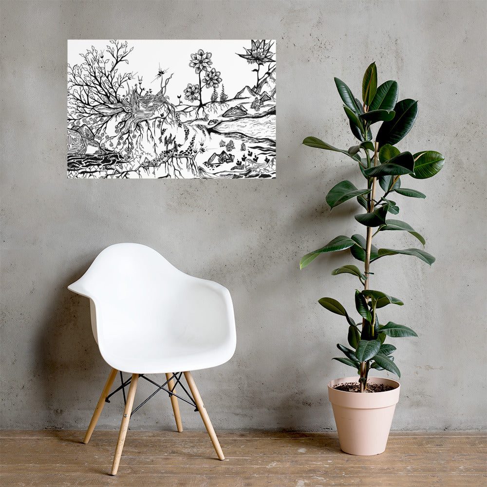 Penscape Photo paper poster