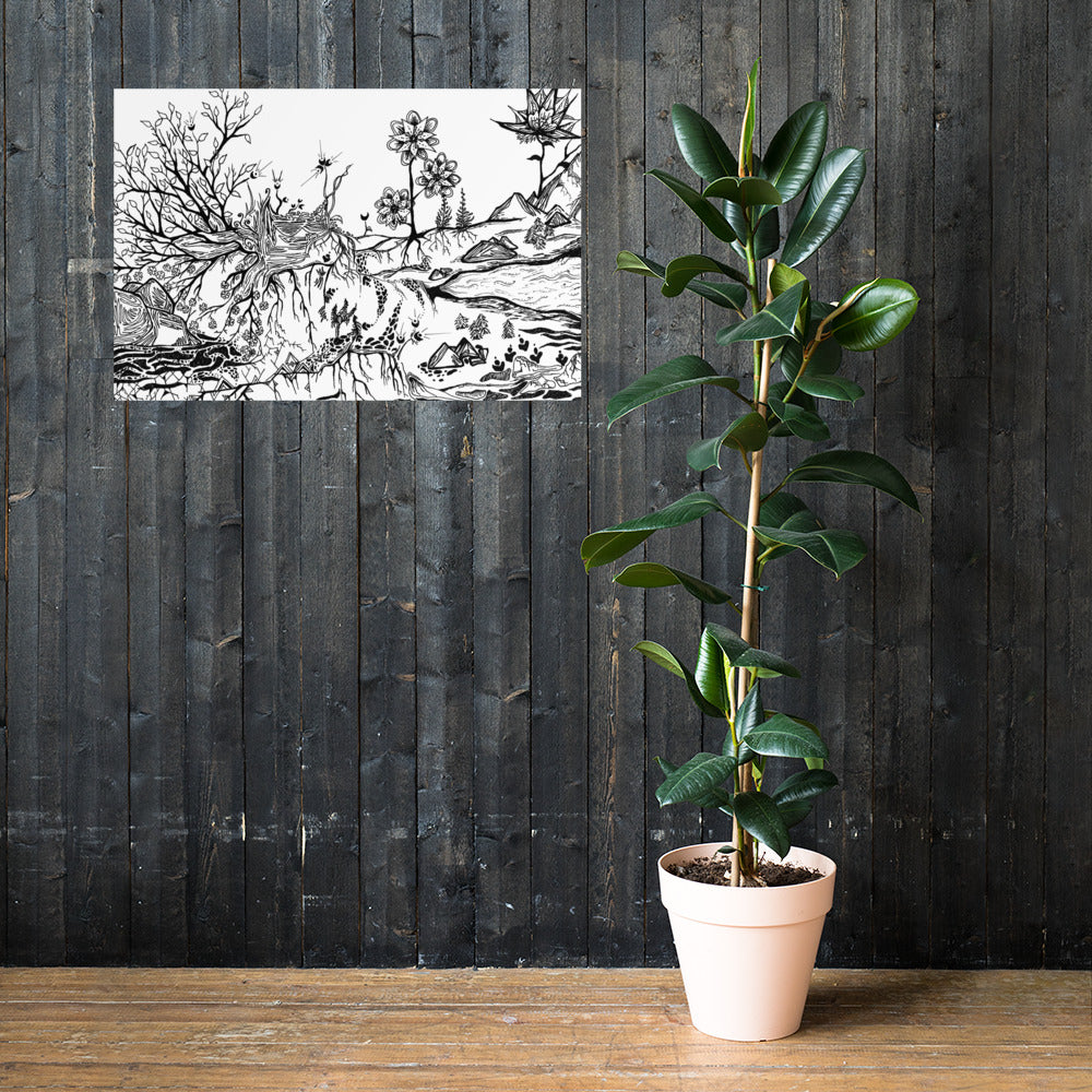 Penscape Photo paper poster