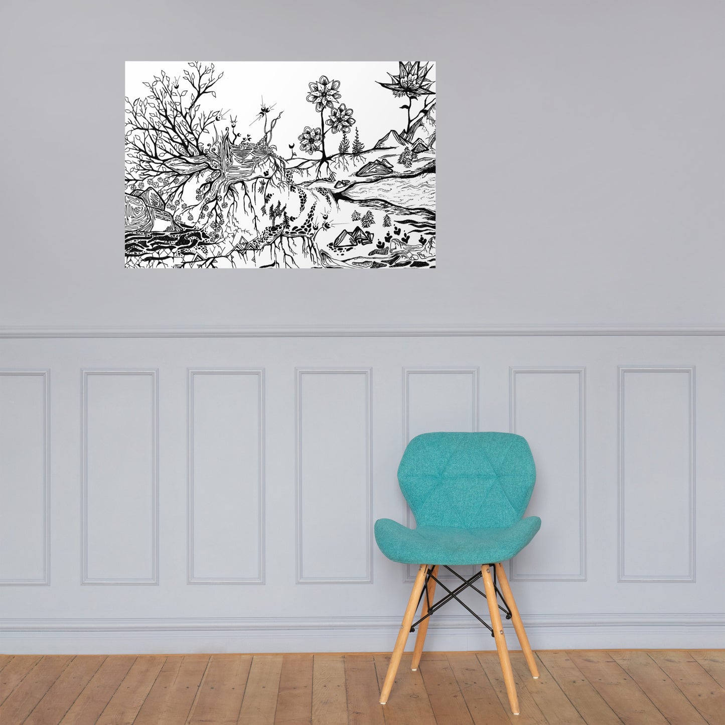 Penscape Photo paper poster