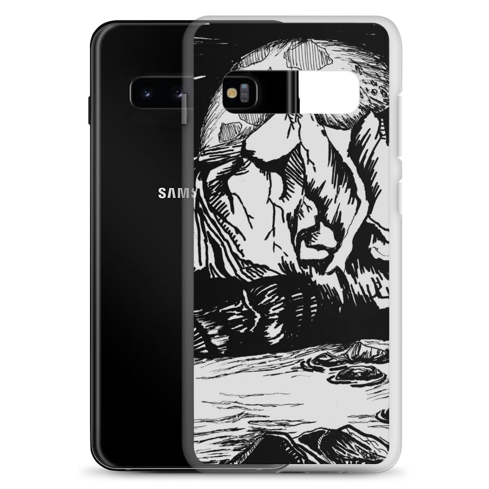 Moonlight Mountains Samsung Case