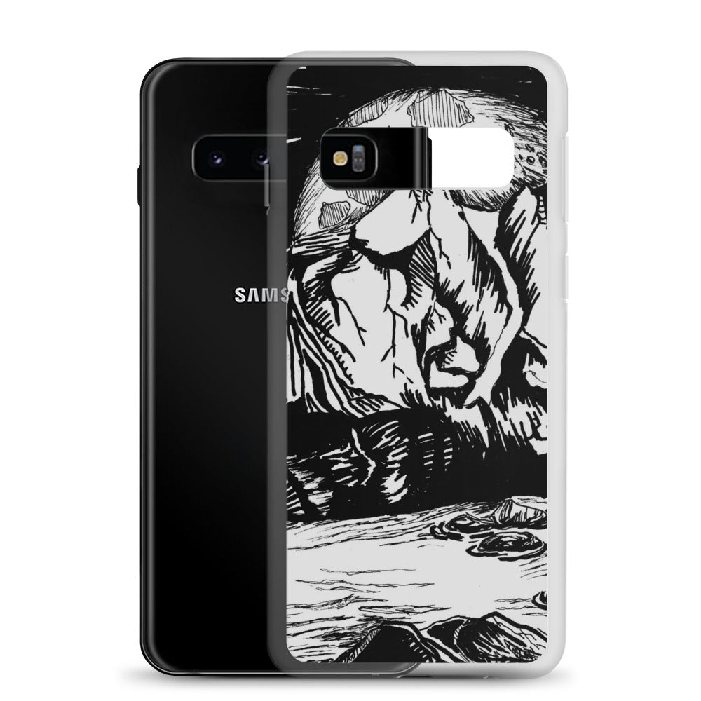 Moonlight Mountains Samsung Case