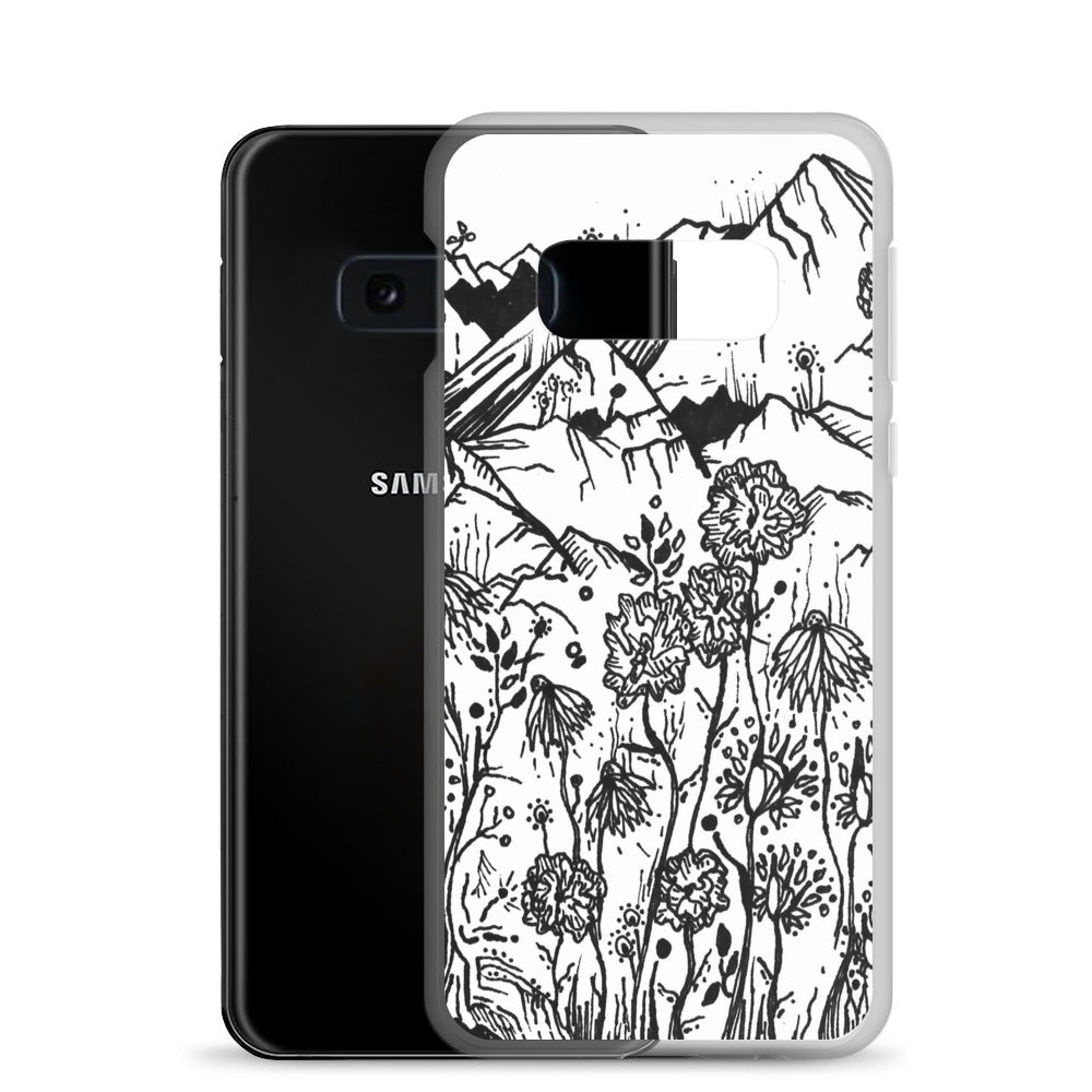 Wildflower Mountains Samsung Case