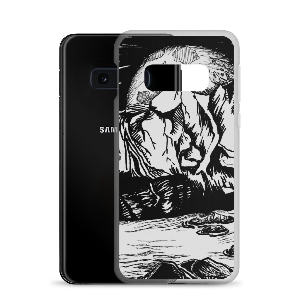 Moonlight Mountains Samsung Case