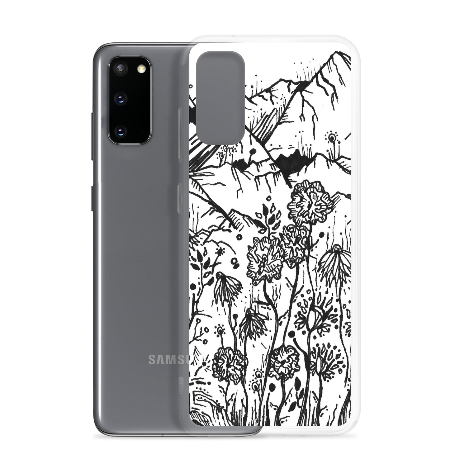 Wildflower Mountains Samsung Case