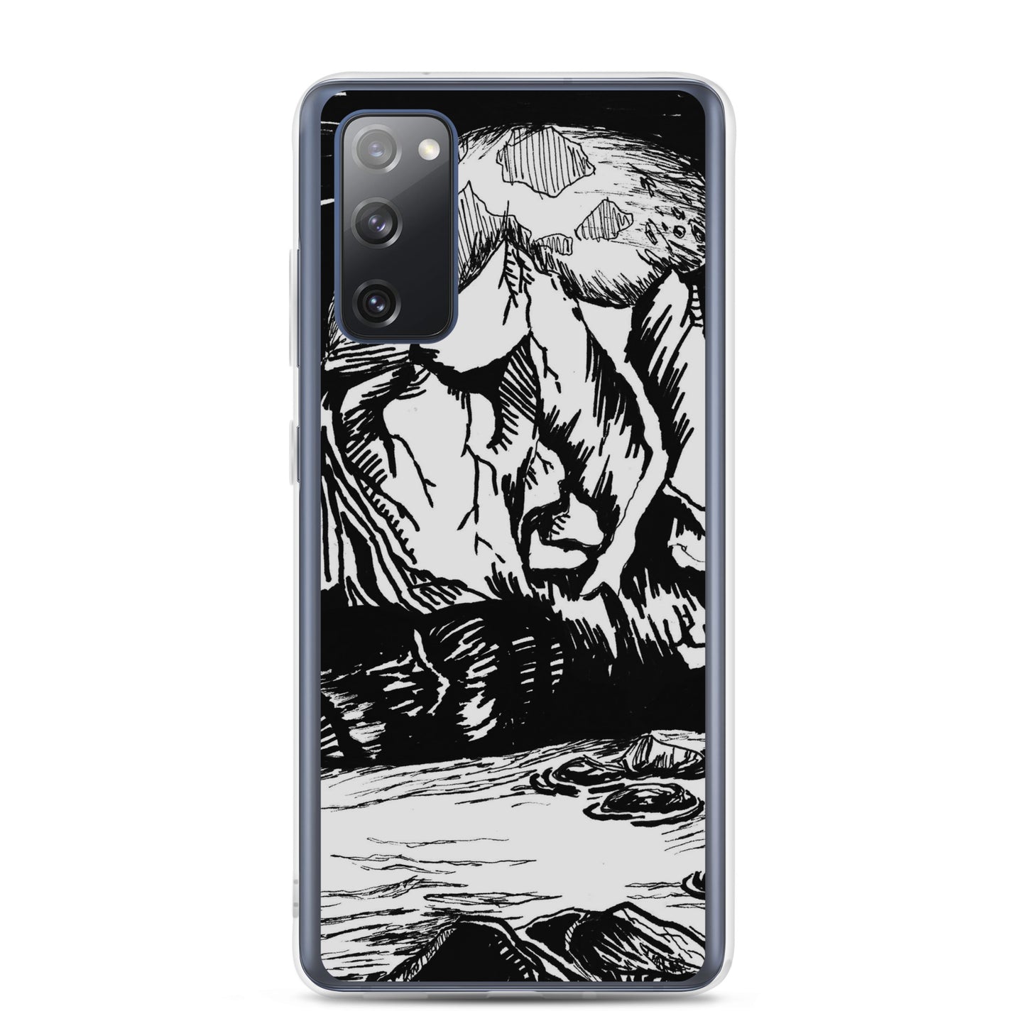 Moonlight Mountains Samsung Case
