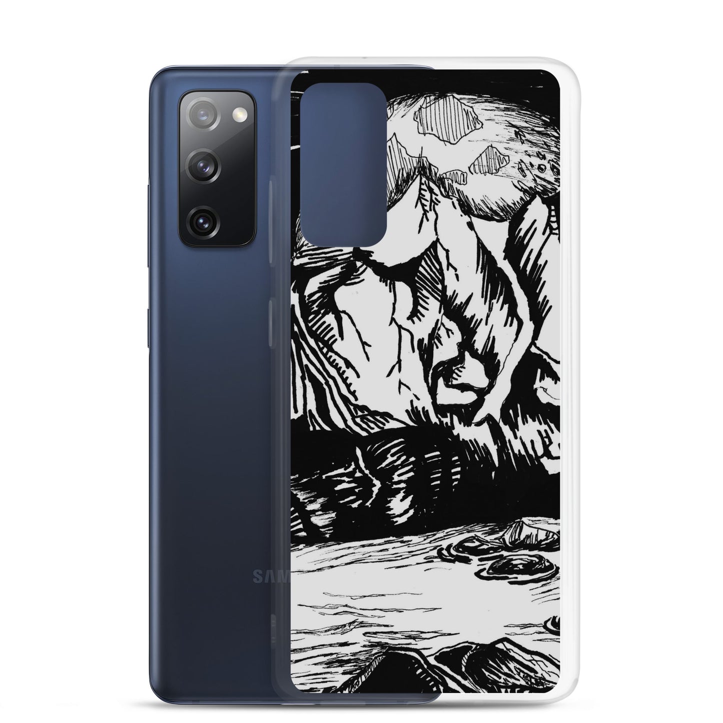 Moonlight Mountains Samsung Case
