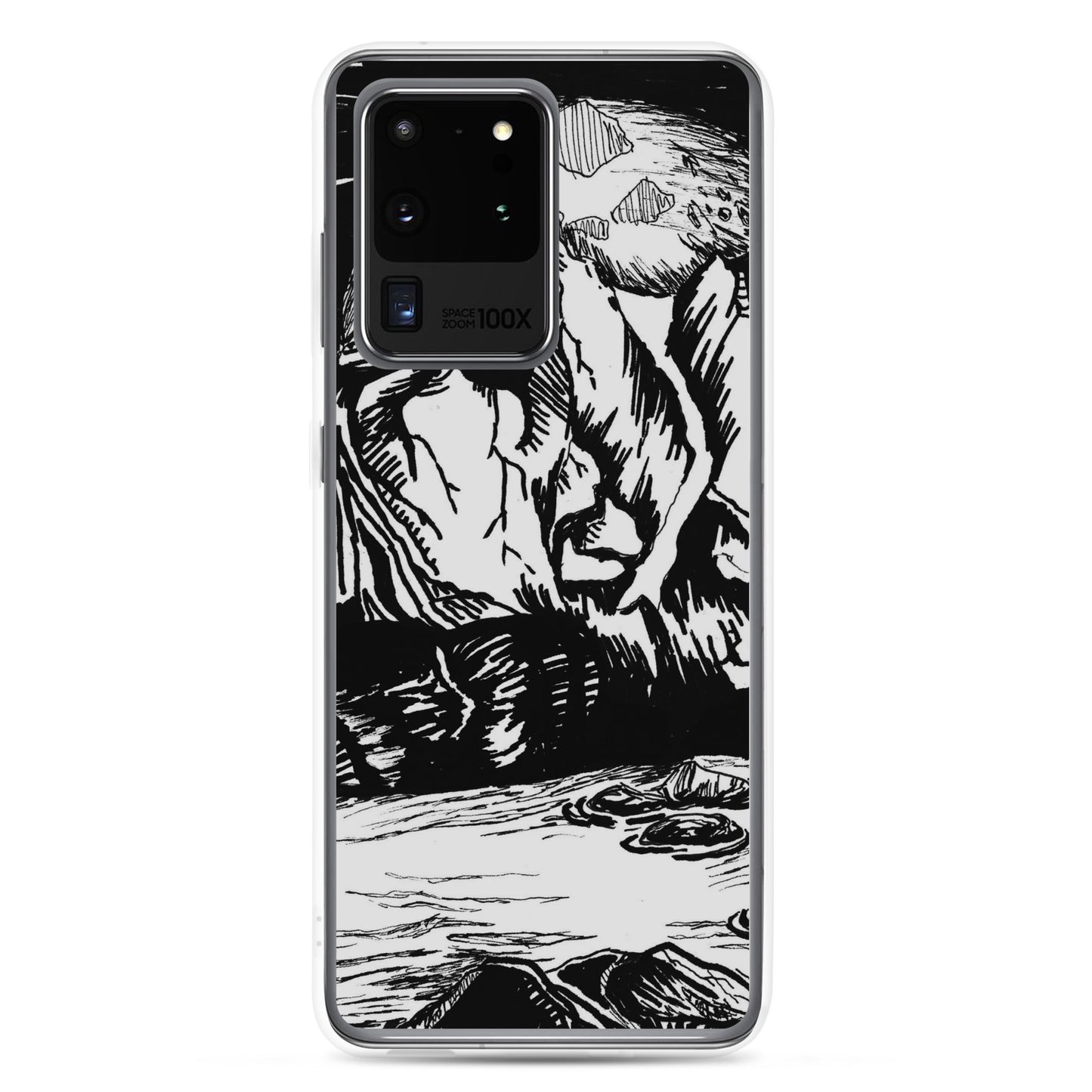 Moonlight Mountains Samsung Case