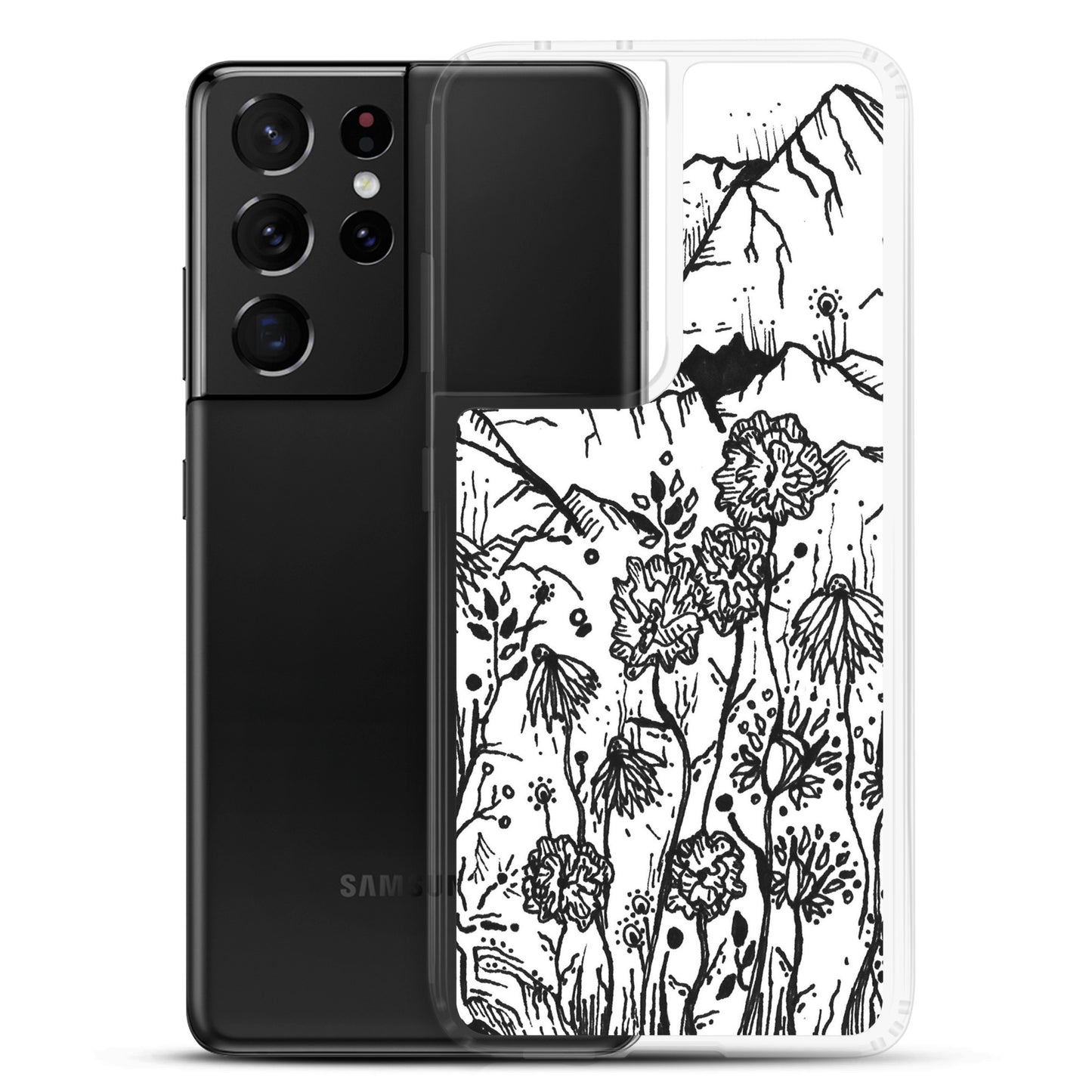 Wildflower Mountains Samsung Case