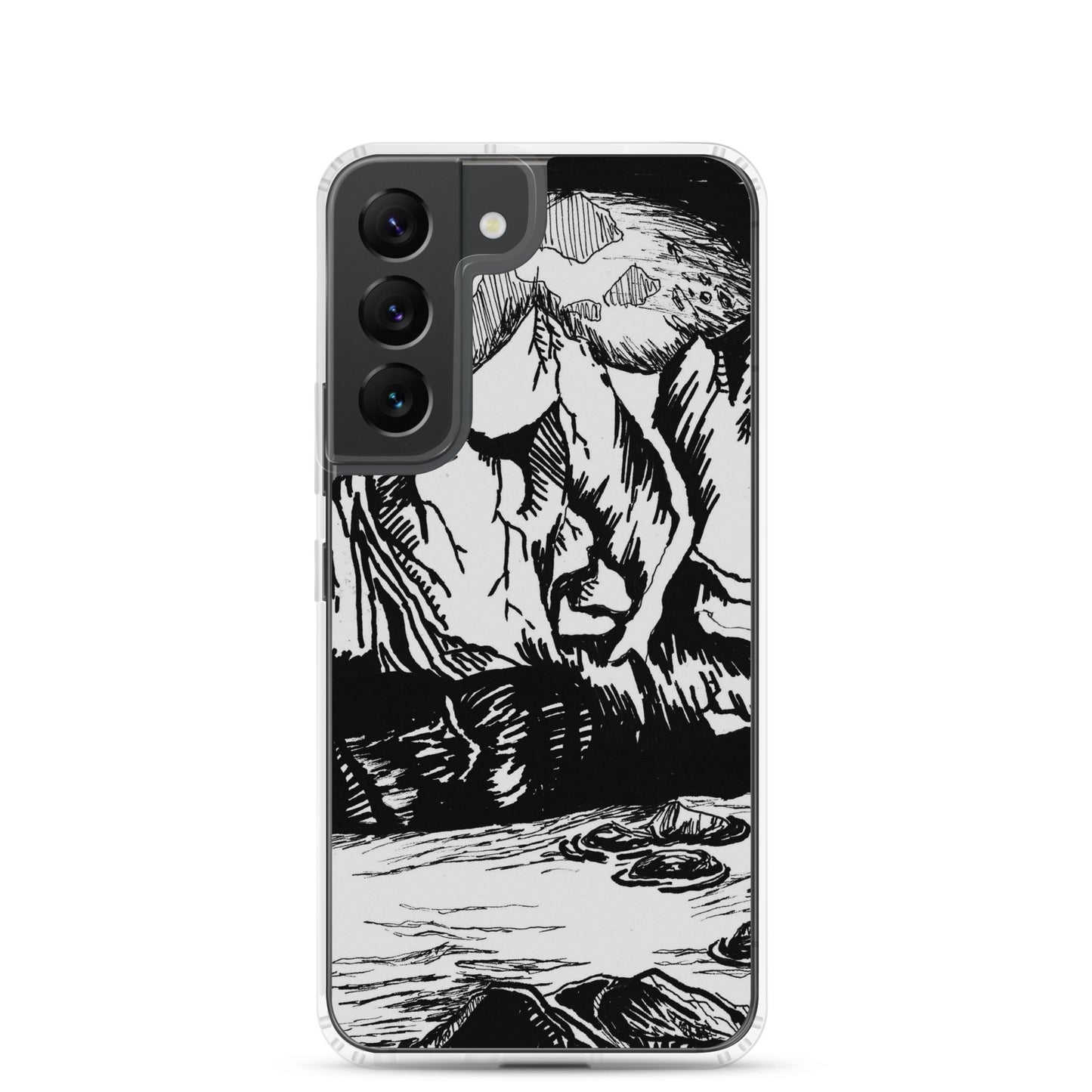 Moonlight Mountains Samsung Case