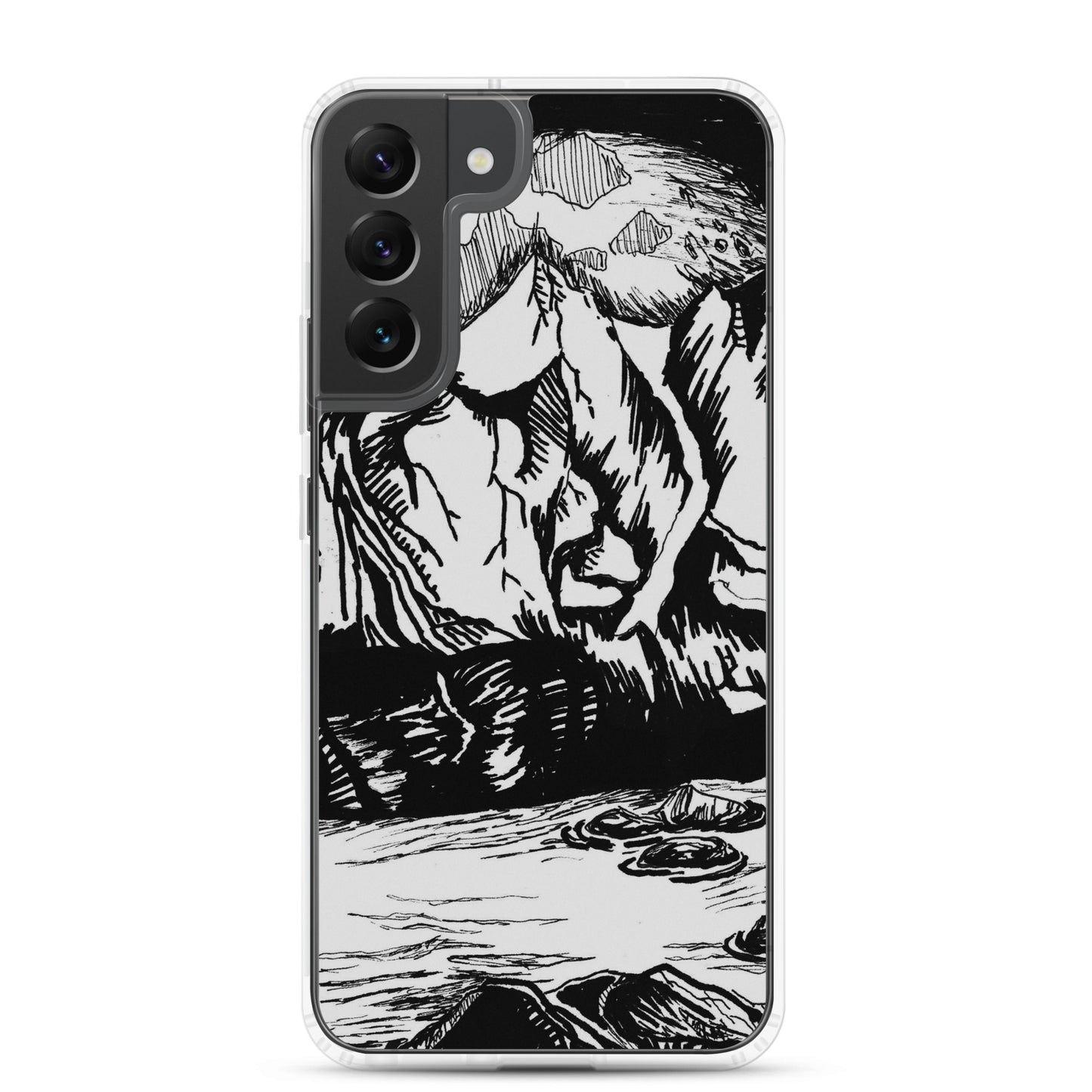 Moonlight Mountains Samsung Case