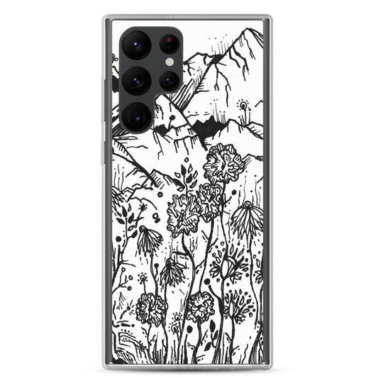 Wildflower Mountains Samsung Case