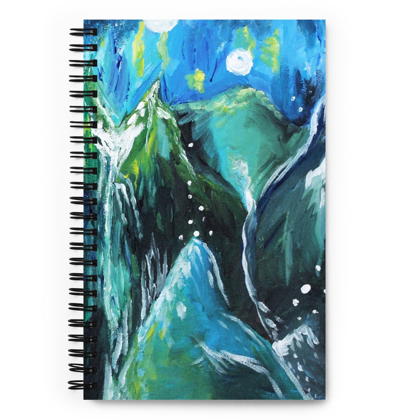Blue Mountains Spiral notebook