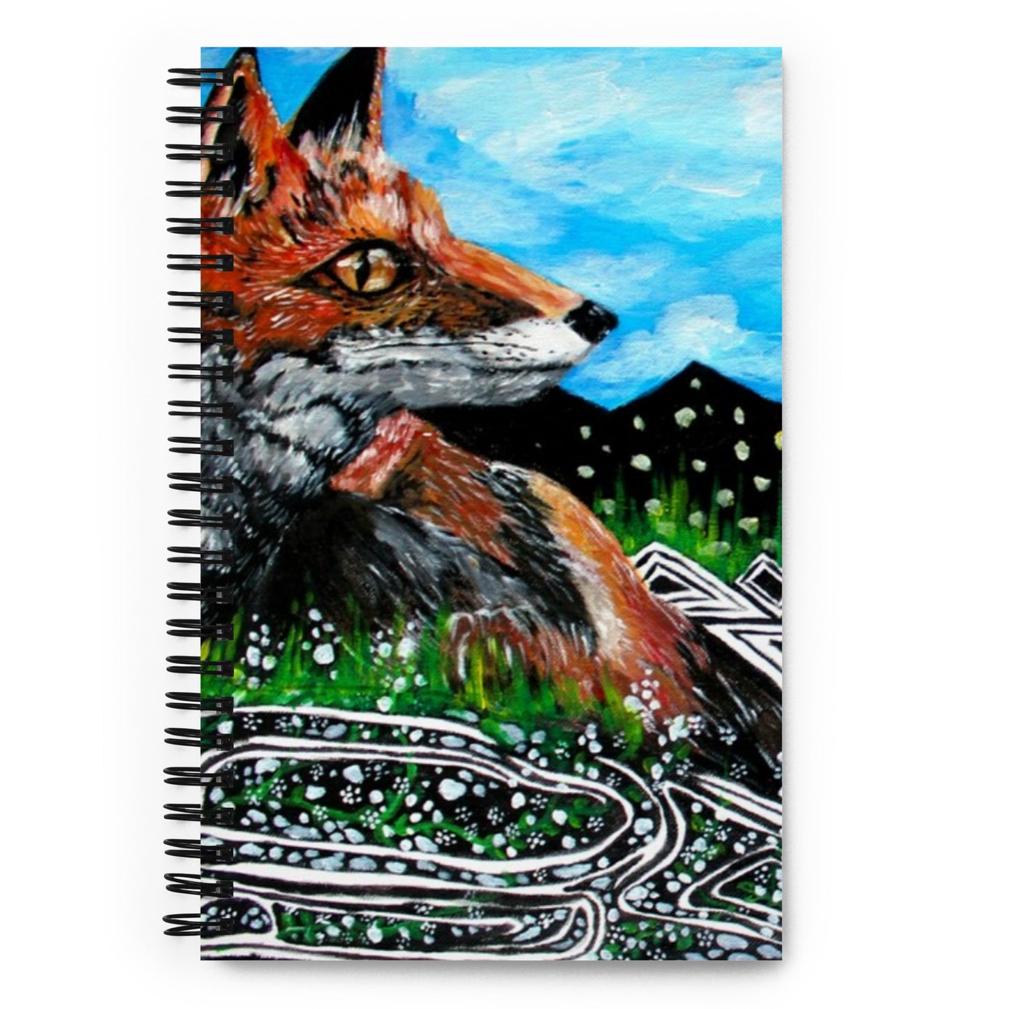 Foxglove Spiral notebook