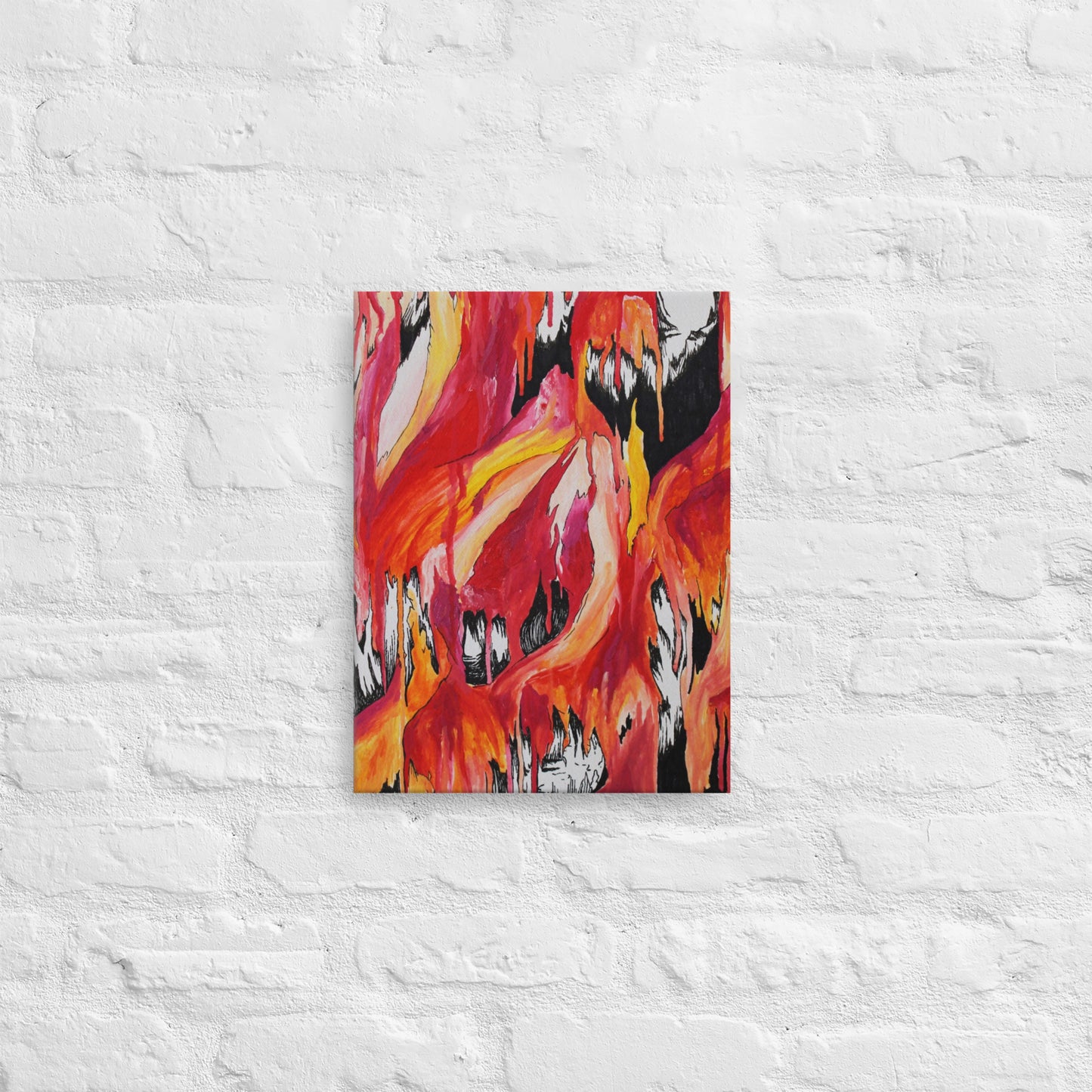 Caverns Thin canvas