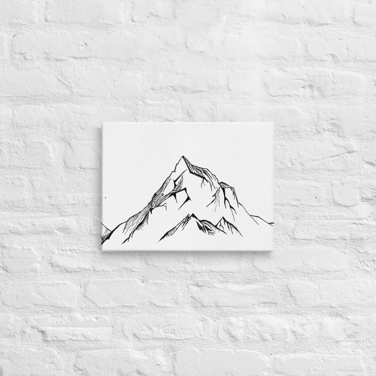 Simple Mountain Thin canvas