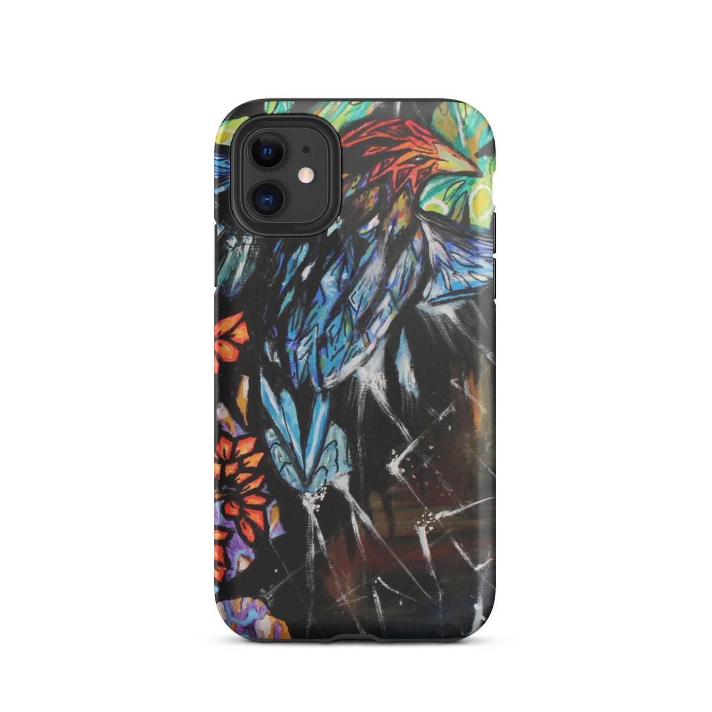 Mosaic Bird Tough iPhone case