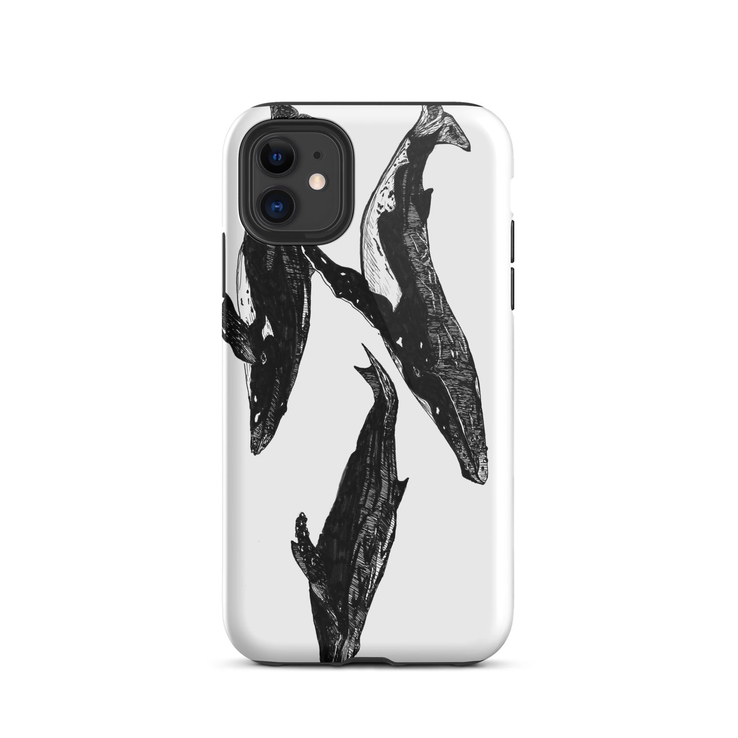 Humpback Migration 2 Tough iPhone case