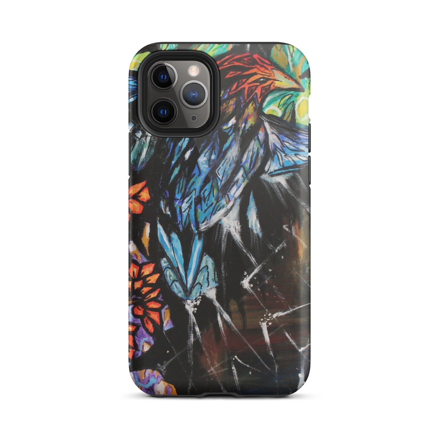 Mosaic Bird Tough iPhone case