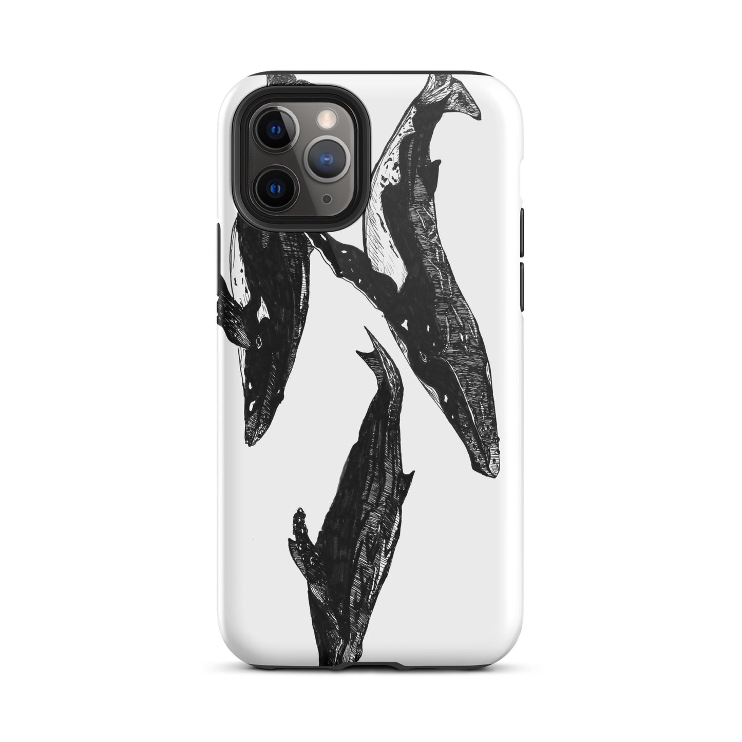 Humpback Migration 2 Tough iPhone case