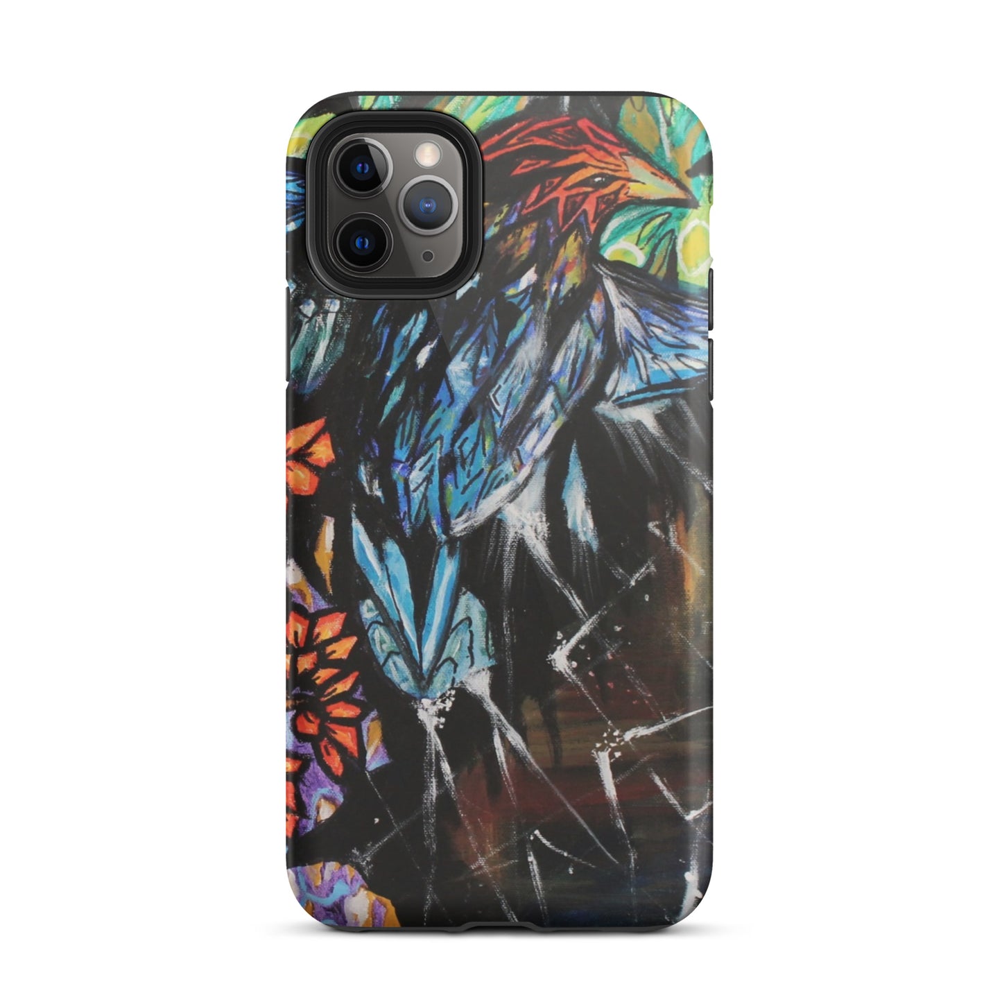 Mosaic Bird Tough iPhone case