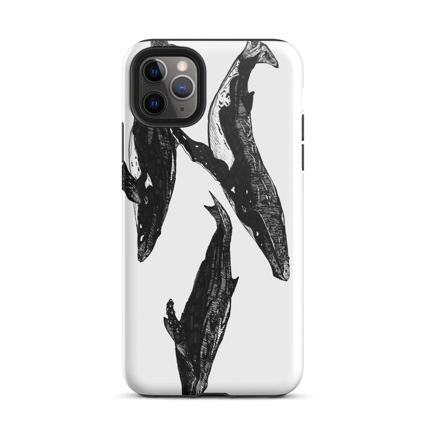 Humpback Migration 2 Tough iPhone case