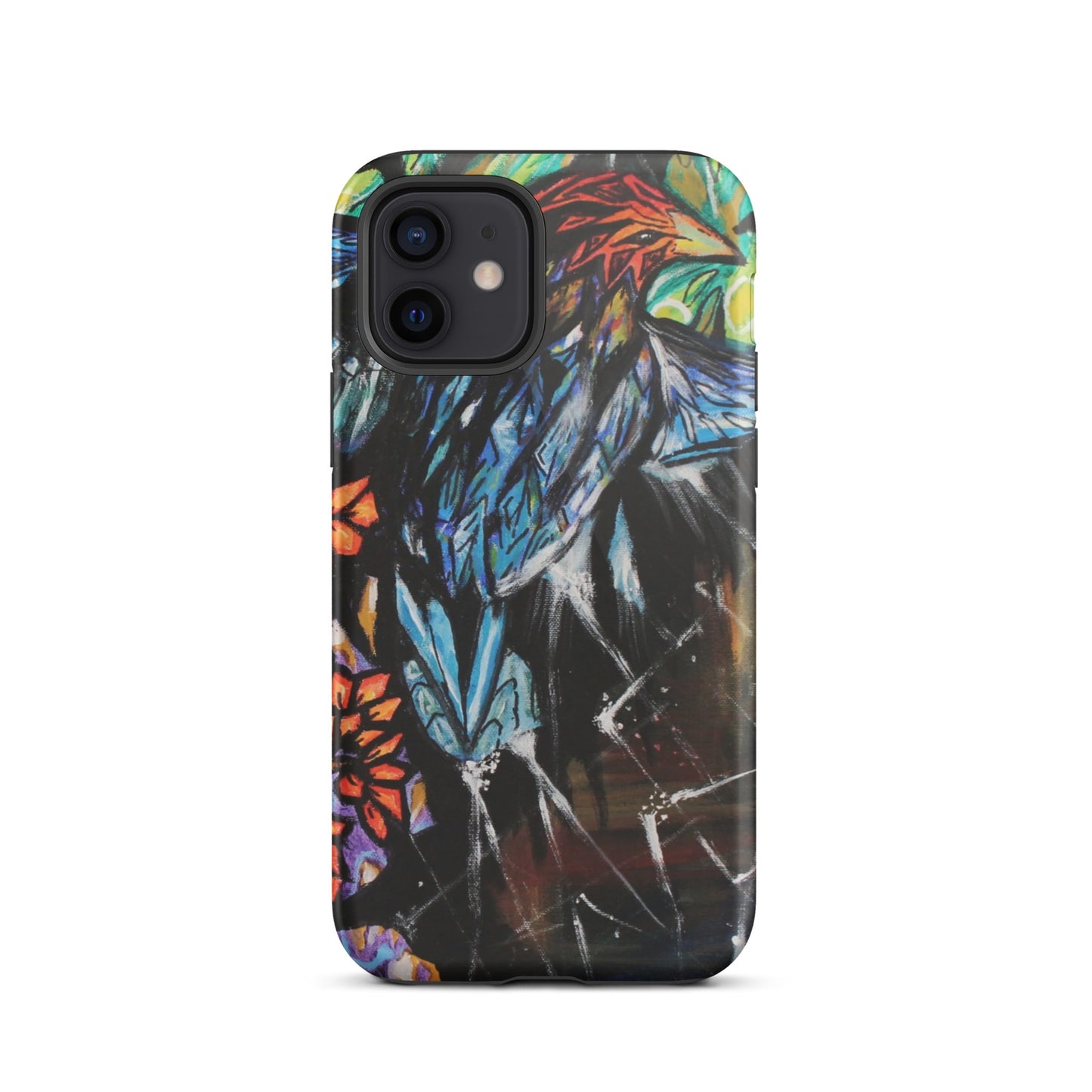 Mosaic Bird Tough iPhone case