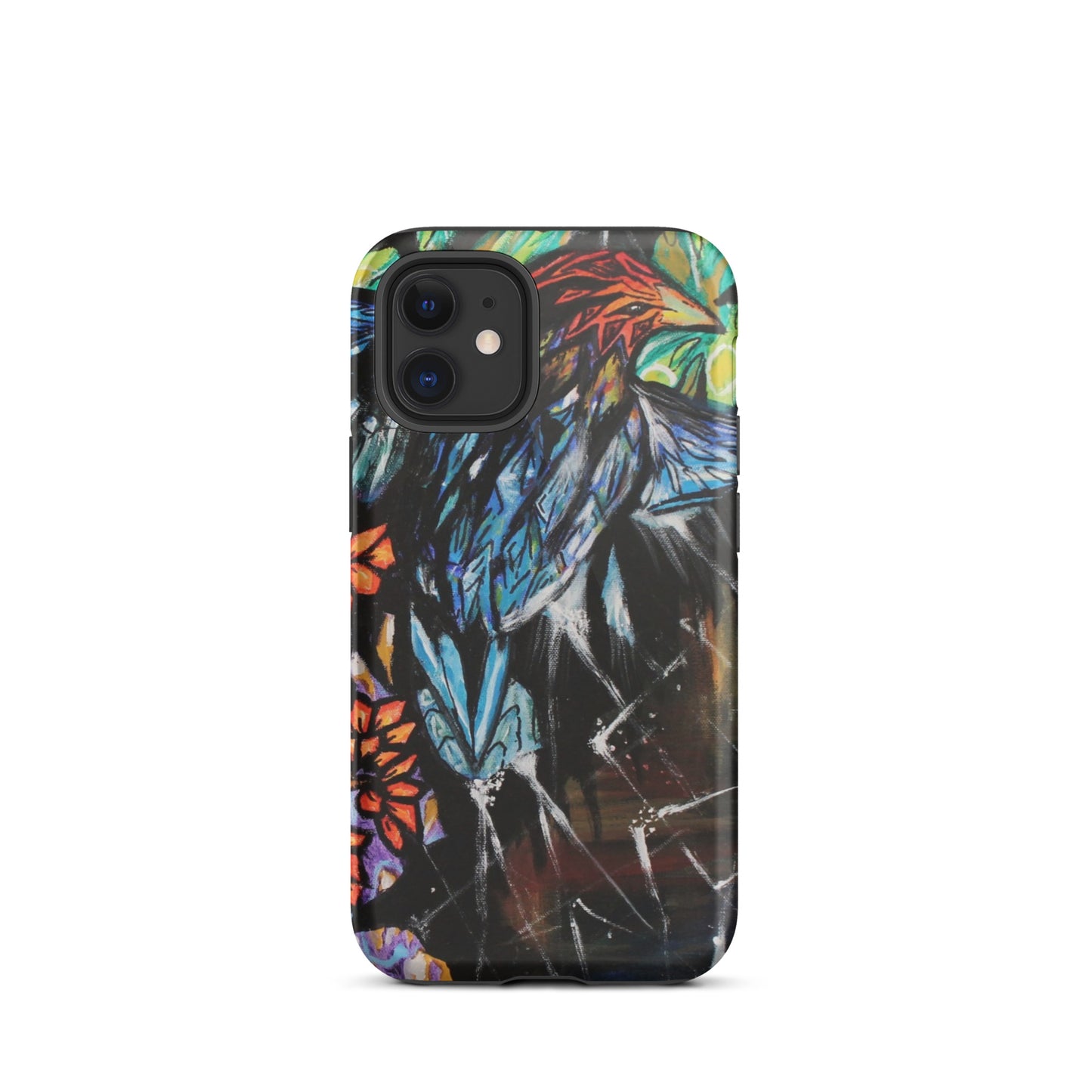 Mosaic Bird Tough iPhone case