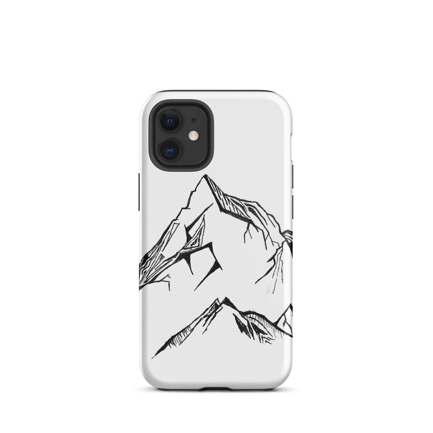 Simple Mountains Tough iPhone case