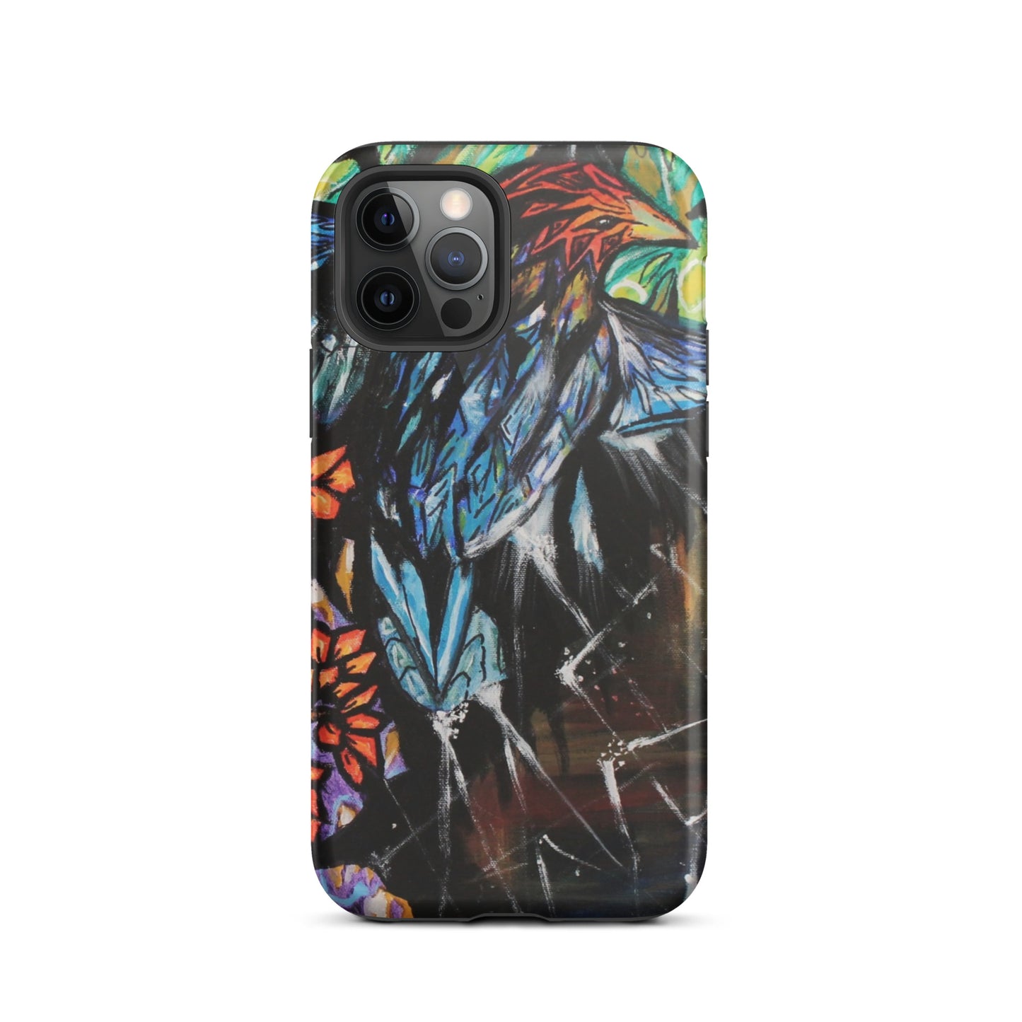 Mosaic Bird Tough iPhone case