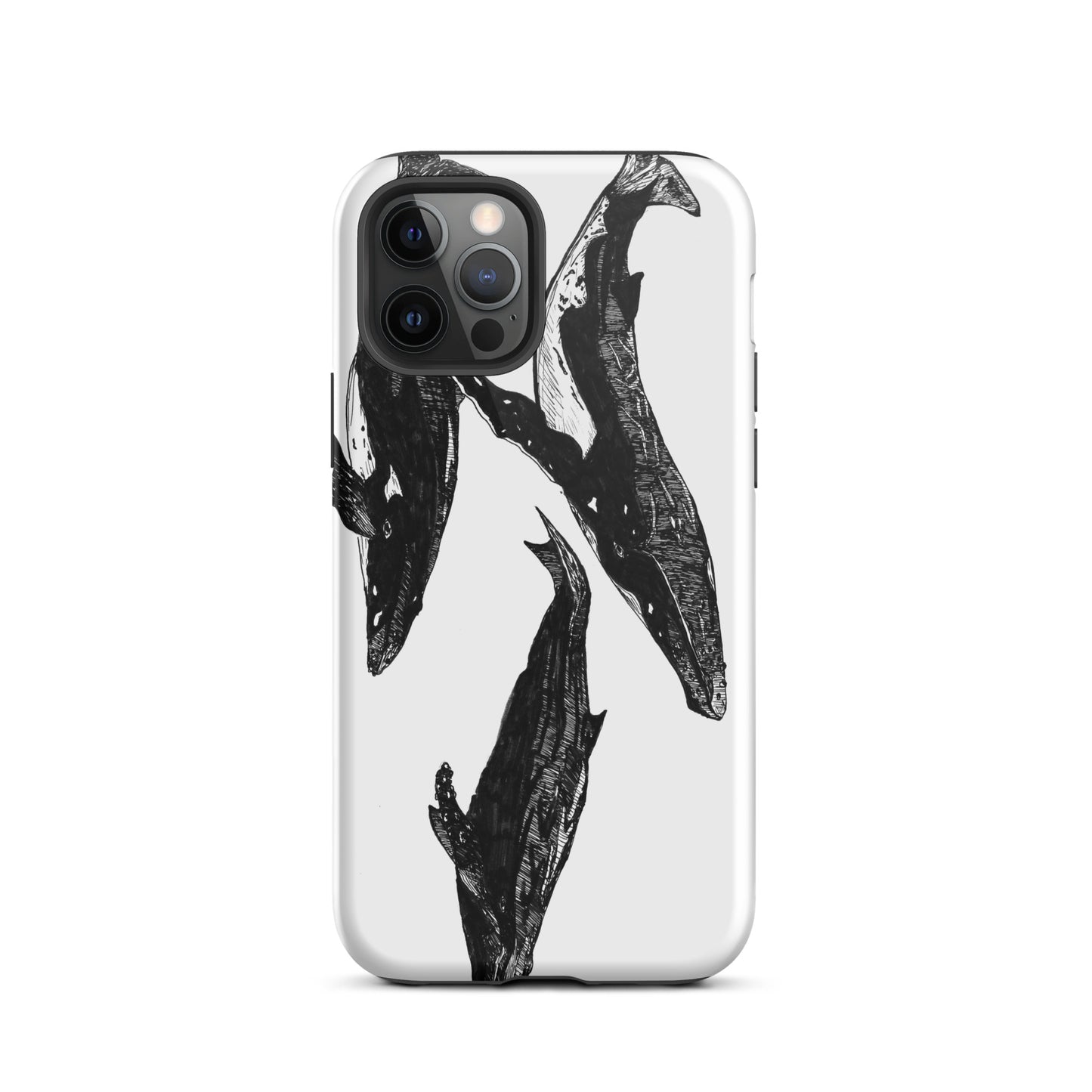 Humpback Migration 2 Tough iPhone case