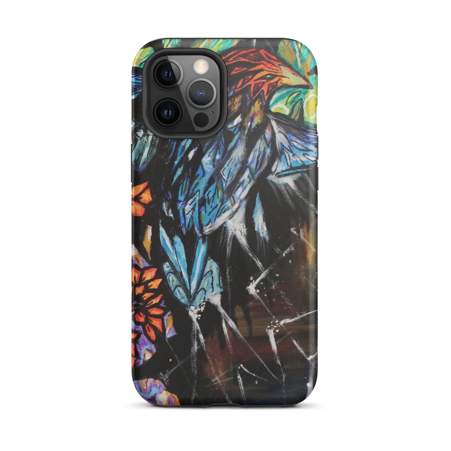 Mosaic Bird Tough iPhone case