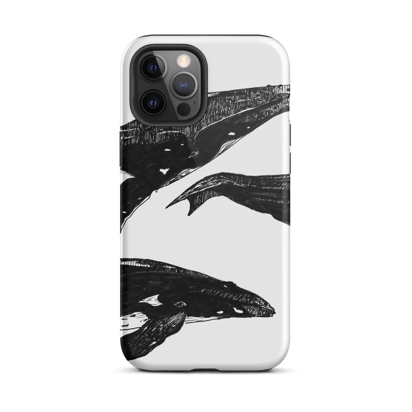Humpback Migration Tough iPhone case