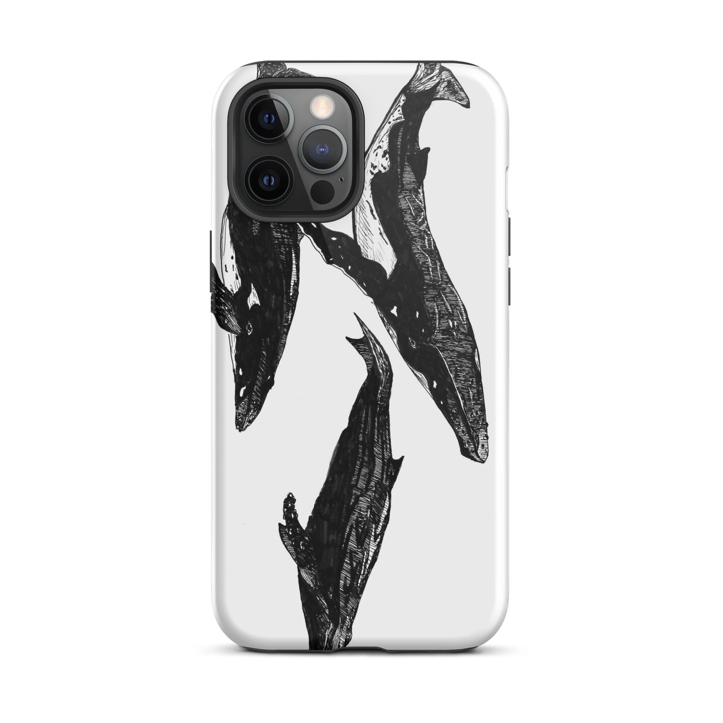 Humpback Migration 2 Tough iPhone case