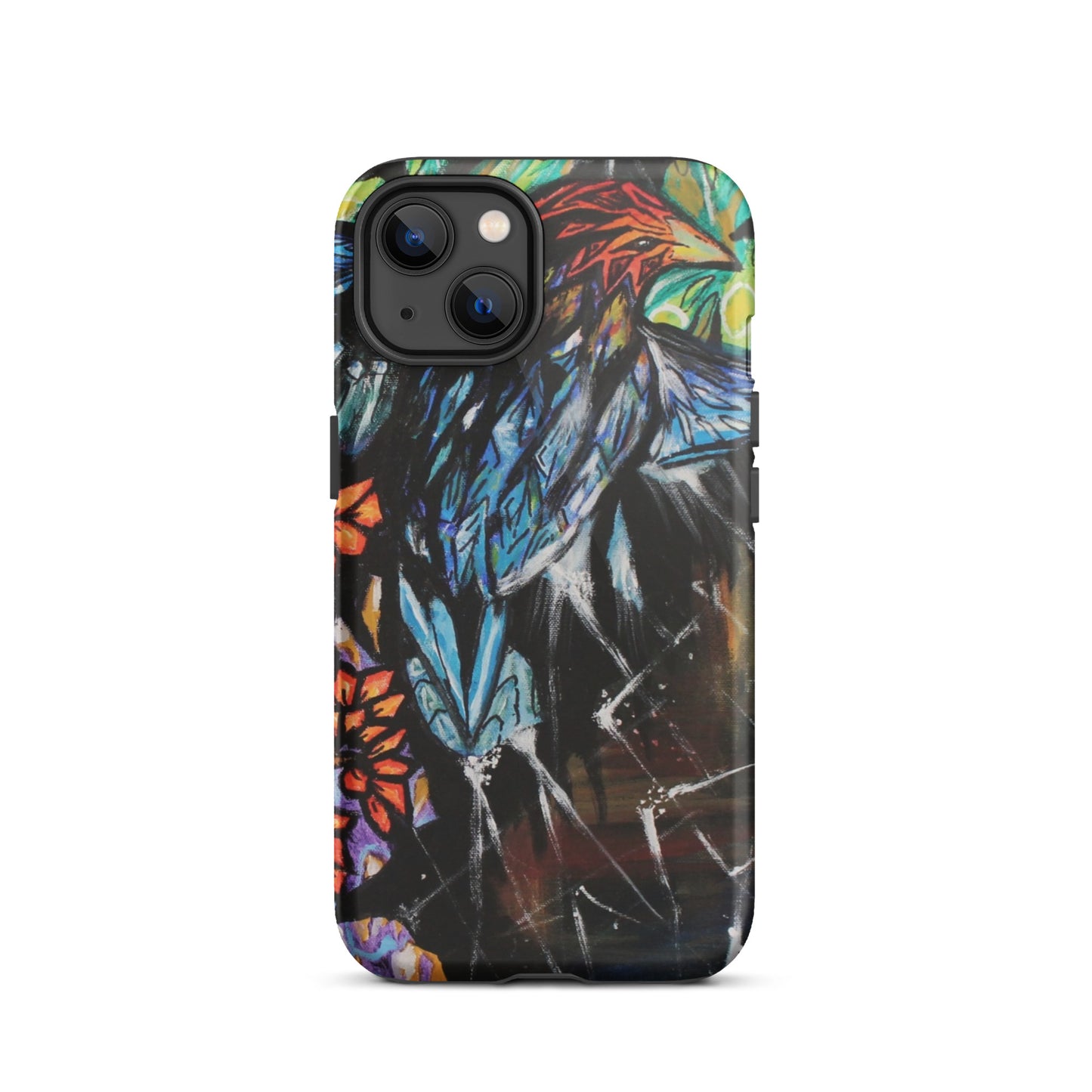 Mosaic Bird Tough iPhone case