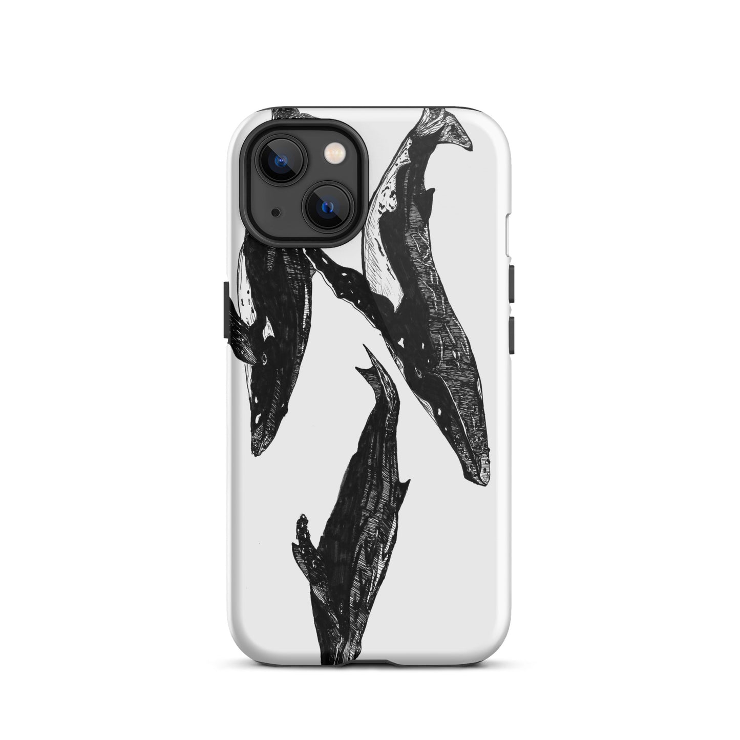 Humpback Migration 2 Tough iPhone case