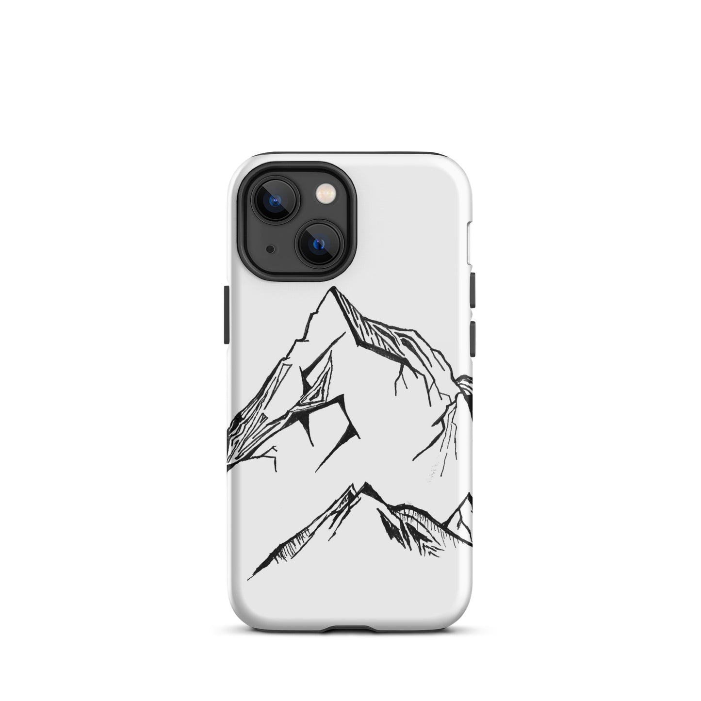 Simple Mountains Tough iPhone case