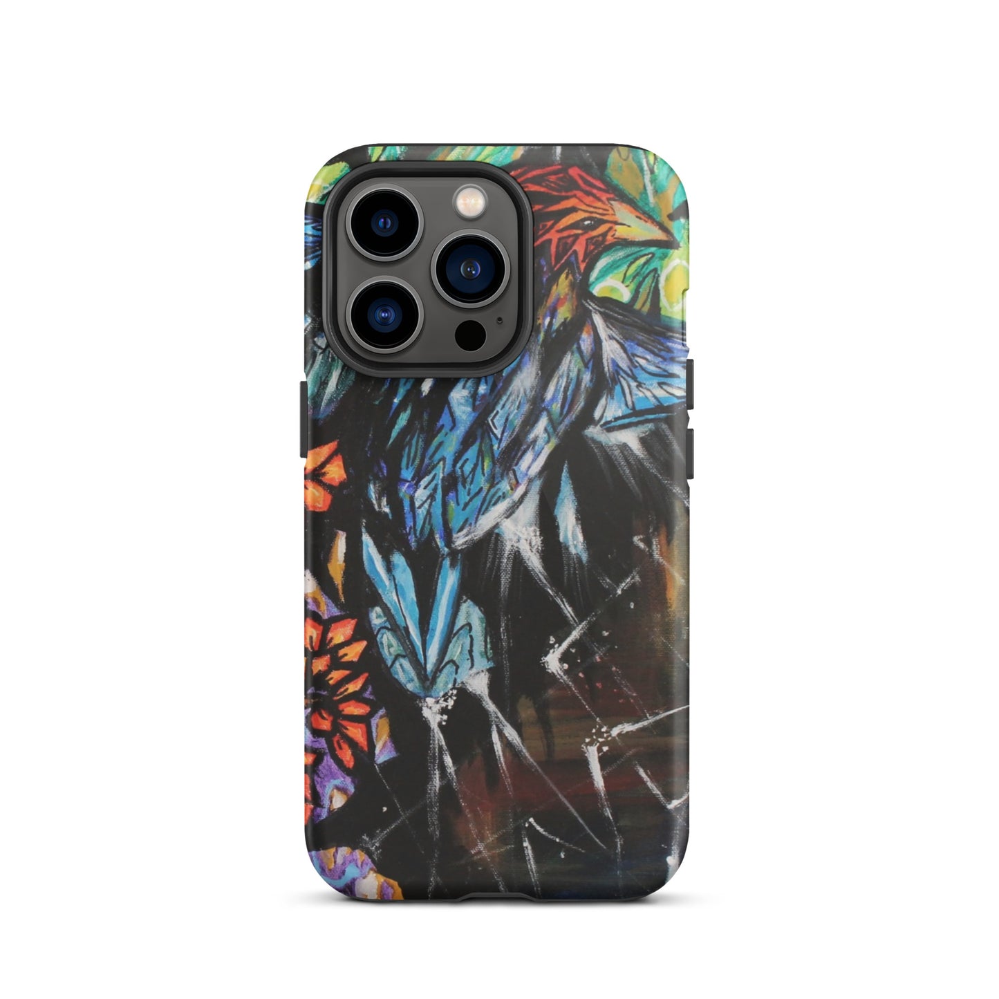 Mosaic Bird Tough iPhone case