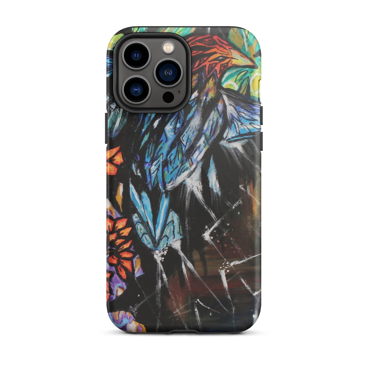 Mosaic Bird Tough iPhone case