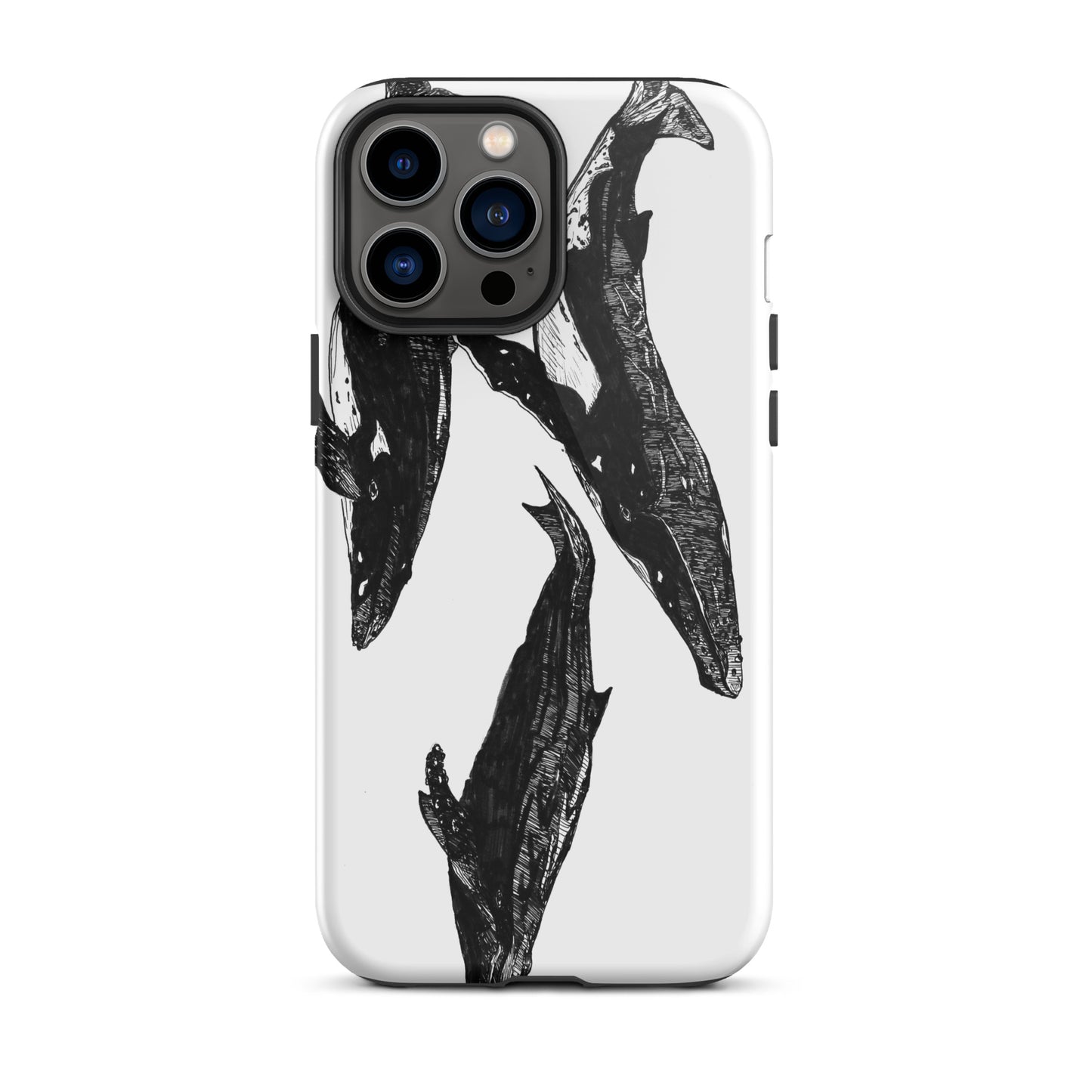 Humpback Migration 2 Tough iPhone case
