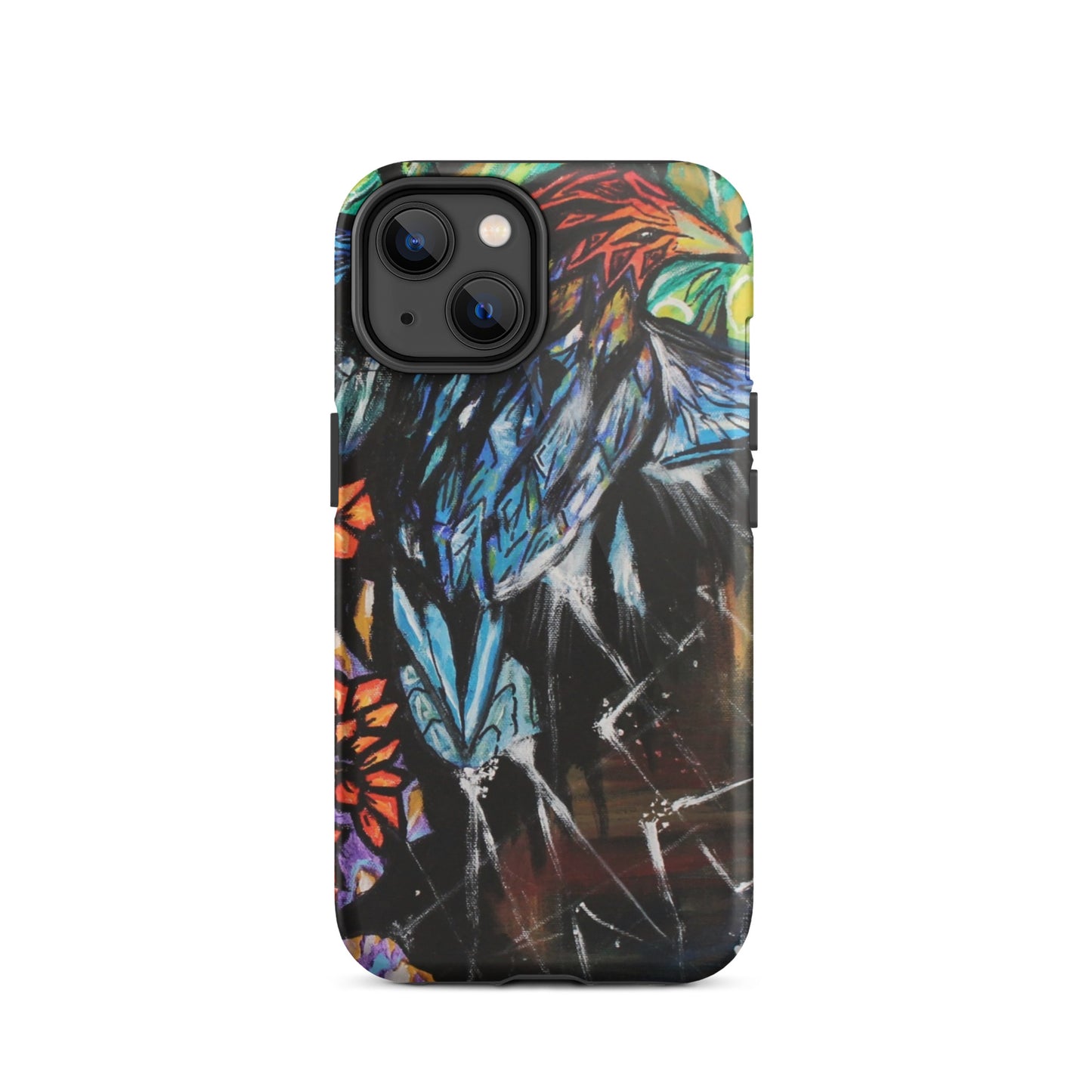 Mosaic Bird Tough iPhone case