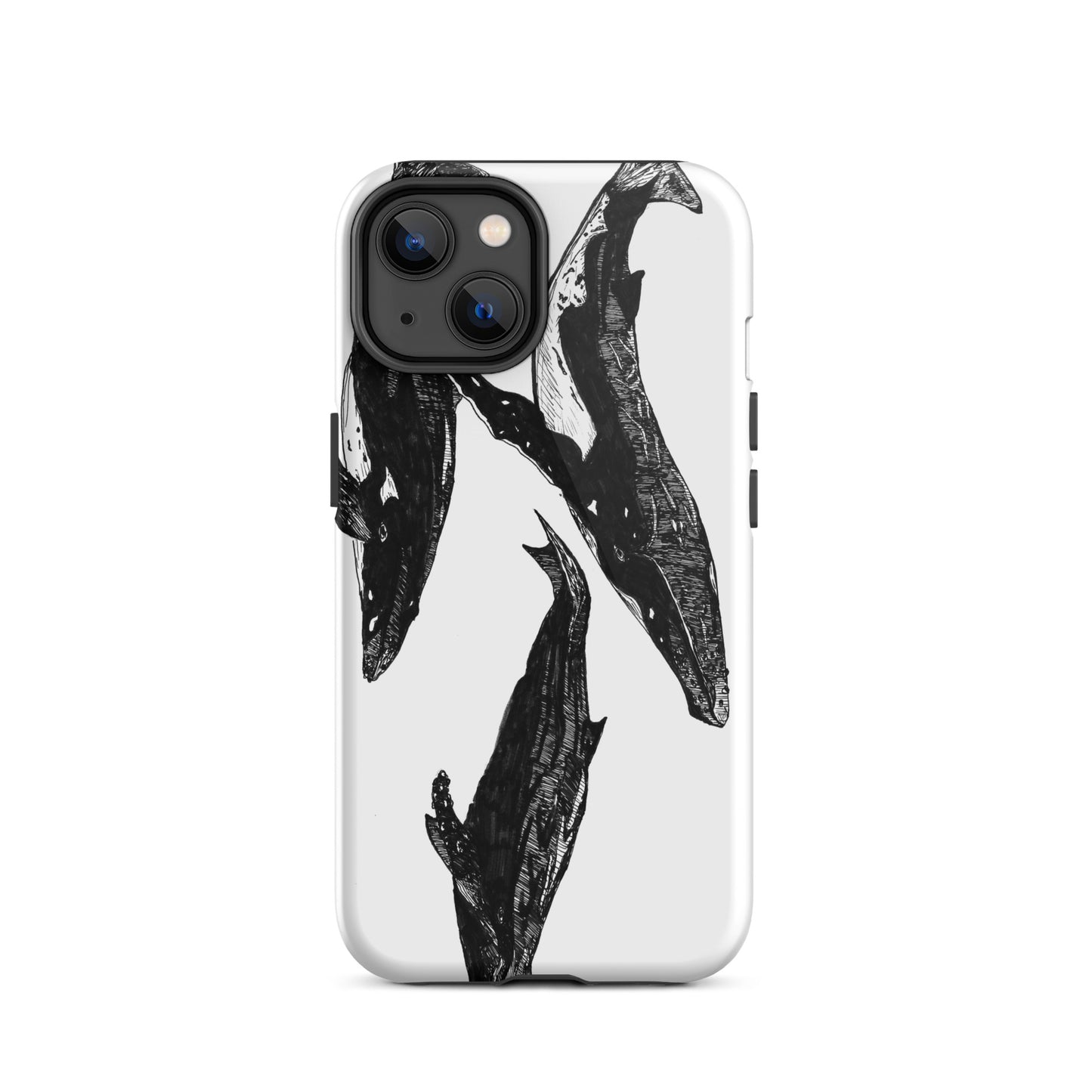 Humpback Migration 2 Tough iPhone case