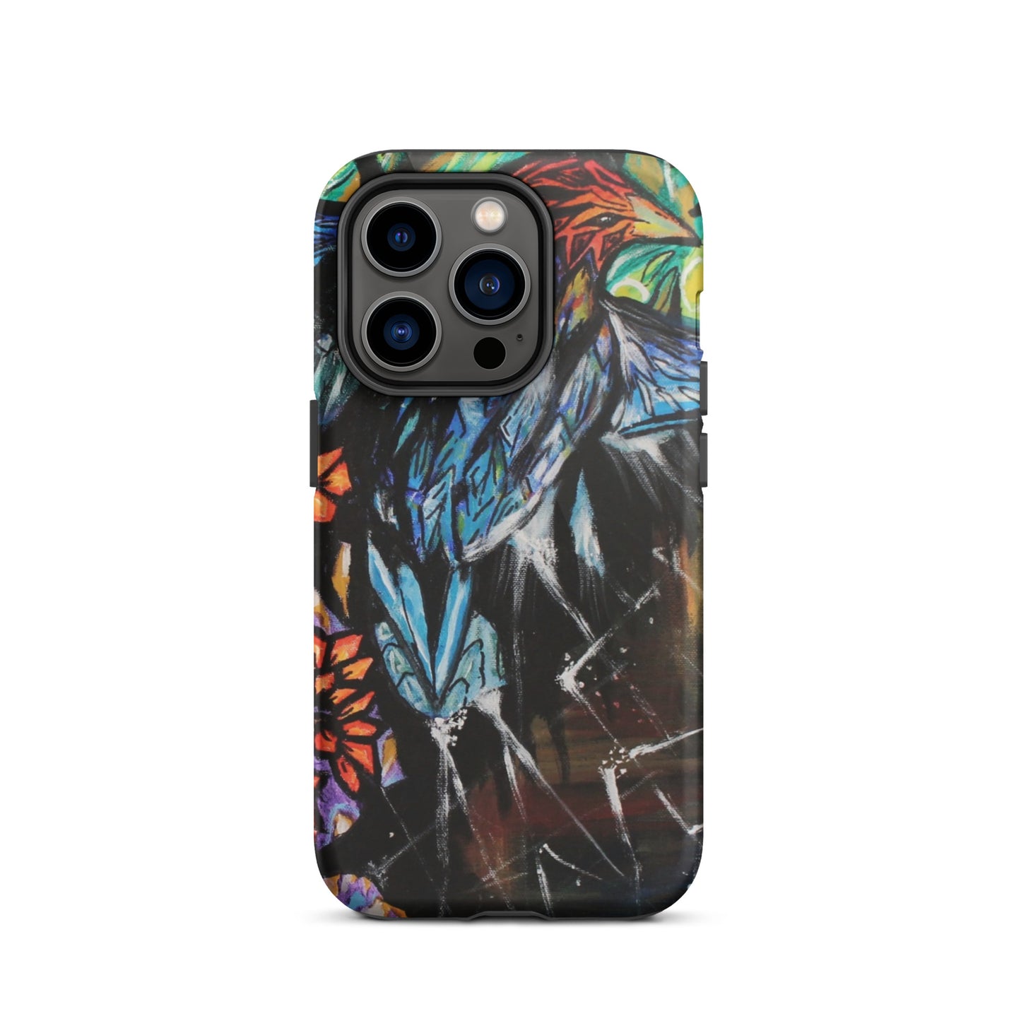 Mosaic Bird Tough iPhone case
