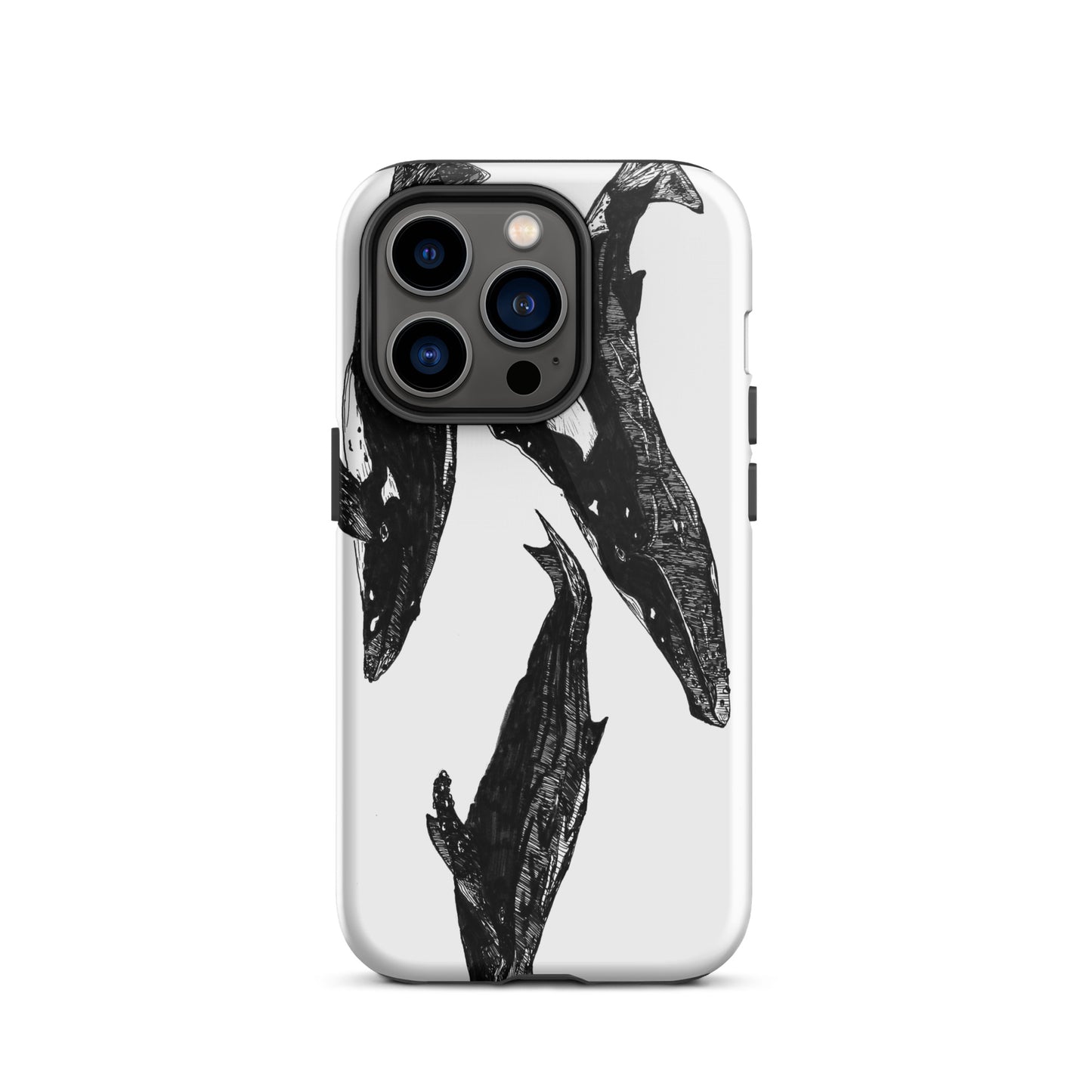 Humpback Migration 2 Tough iPhone case